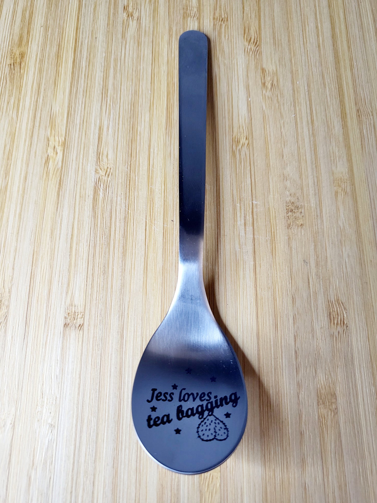 Personalised Tea Bagging Tea Spoon