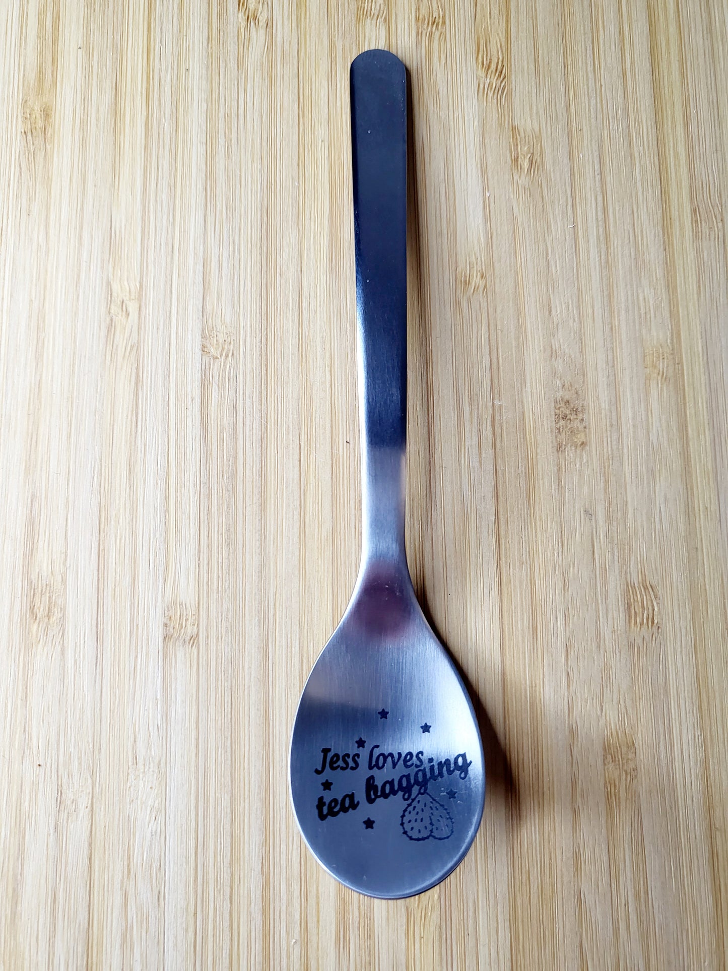 Personalised Tea Bagging Tea Spoon