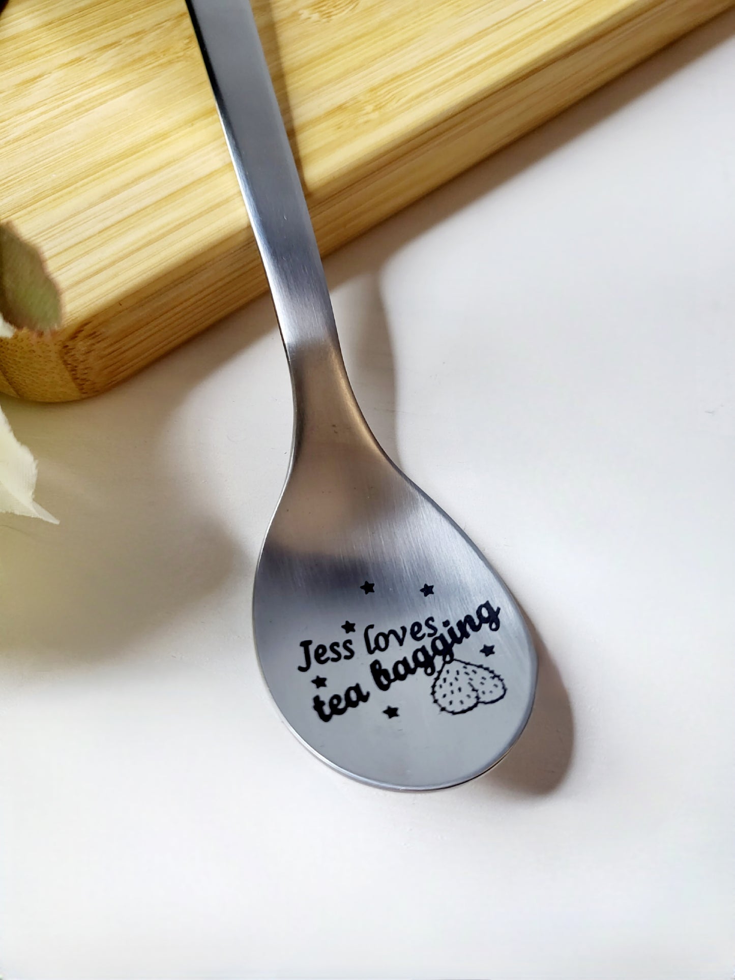 Personalised Tea Bagging Tea Spoon