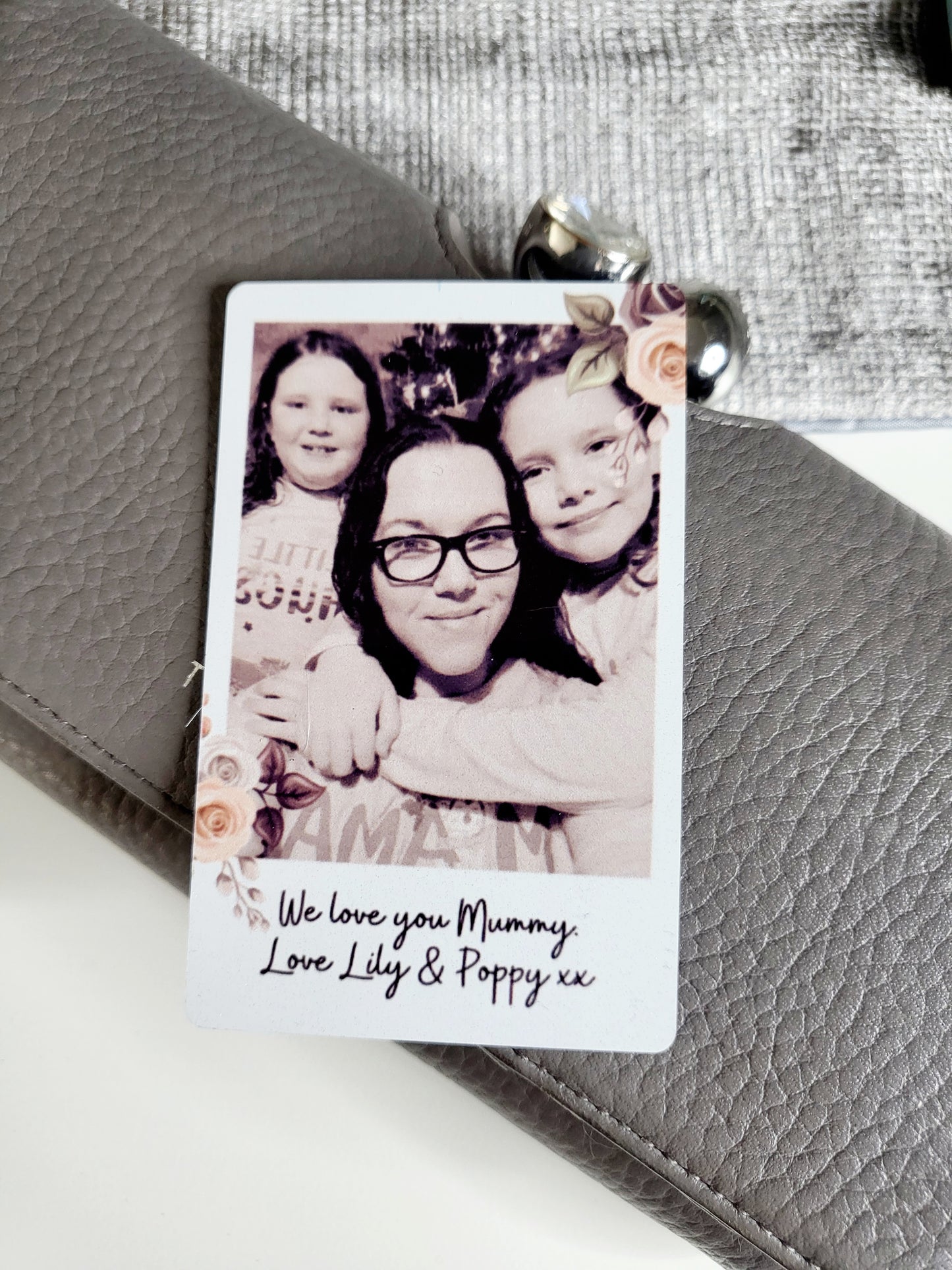 Personalised Polaroid Wallet/Purse Card - Any Photo & Text