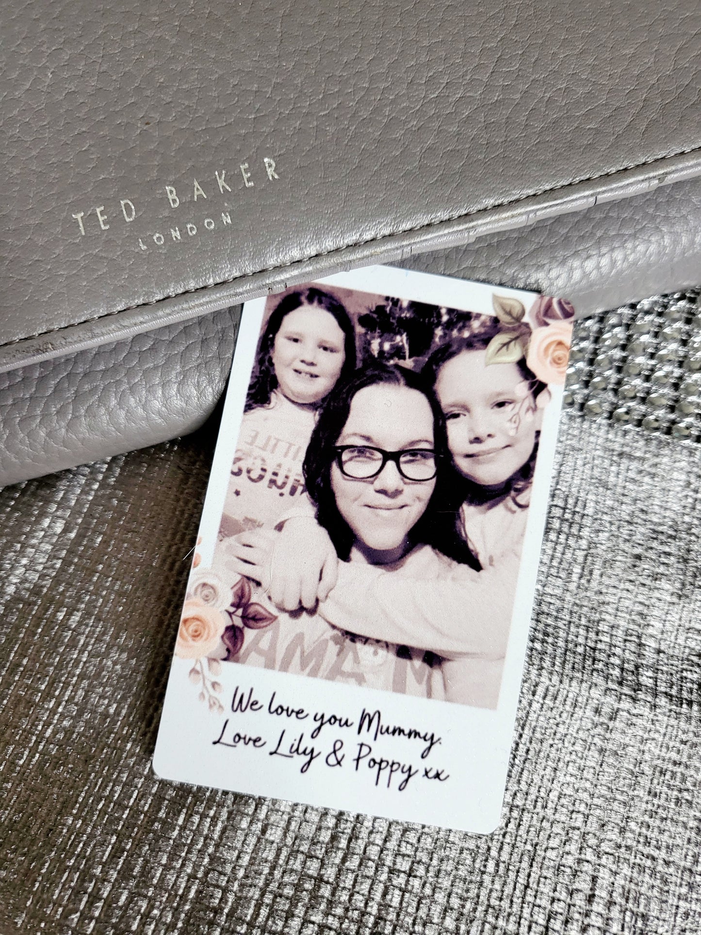 Personalised Polaroid Wallet/Purse Card - Any Photo & Text