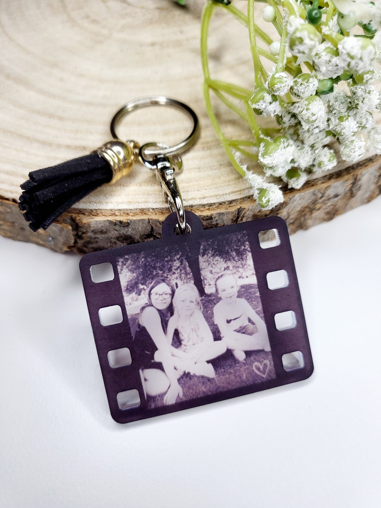 Personalised Film Cell Keychain - Any Photo