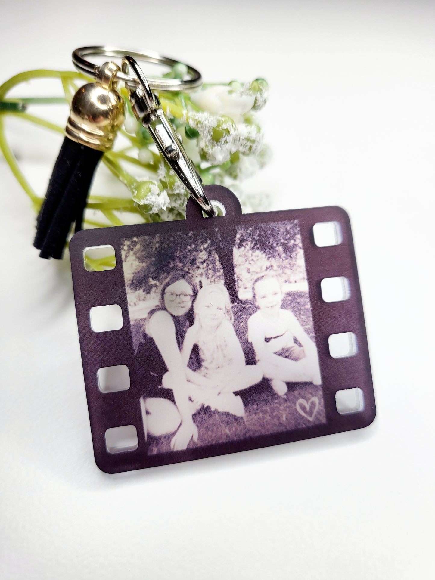 Personalised Film Cell Keychain - Any Photo