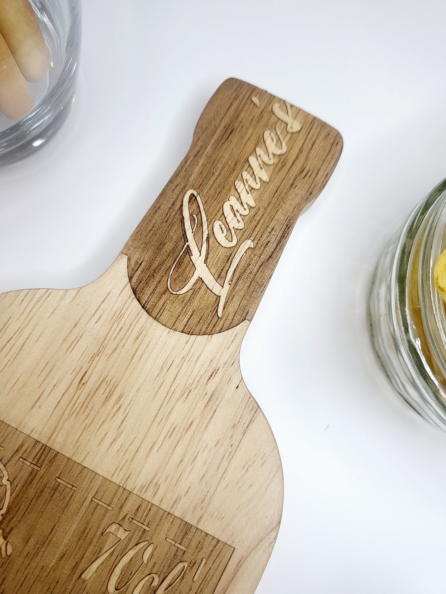 Personalised Gin Bottle Chopping Board