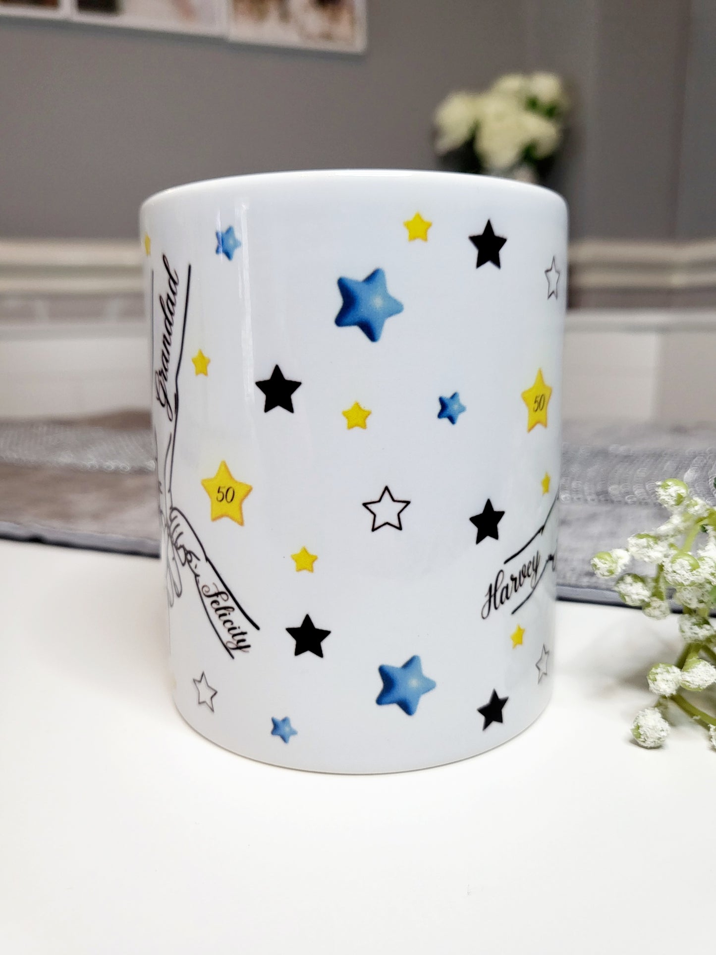 Star Family Hands Mug