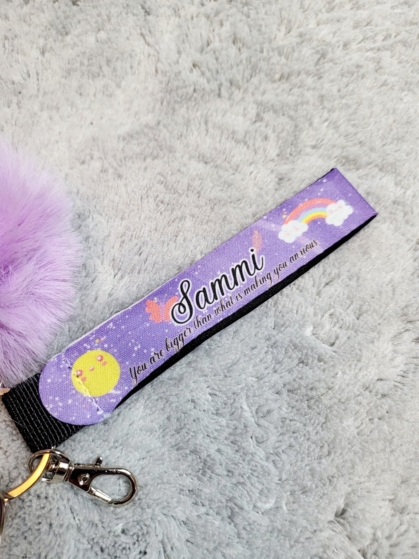 Personalised Anti Anxiety Keychain Set