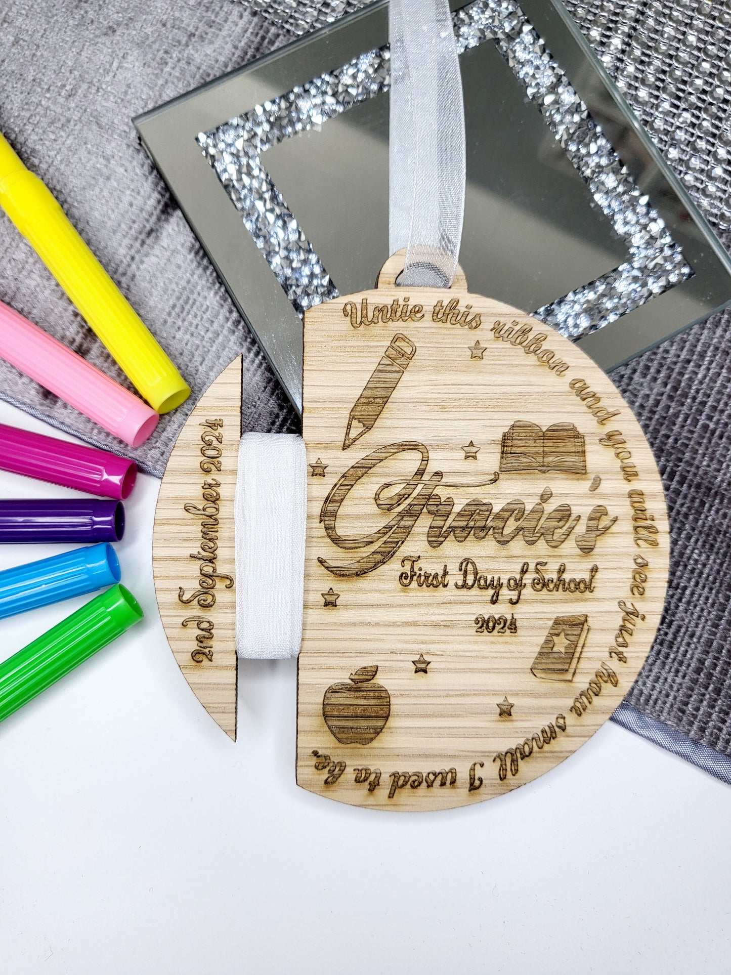 Personalised First Day of School Keepsake