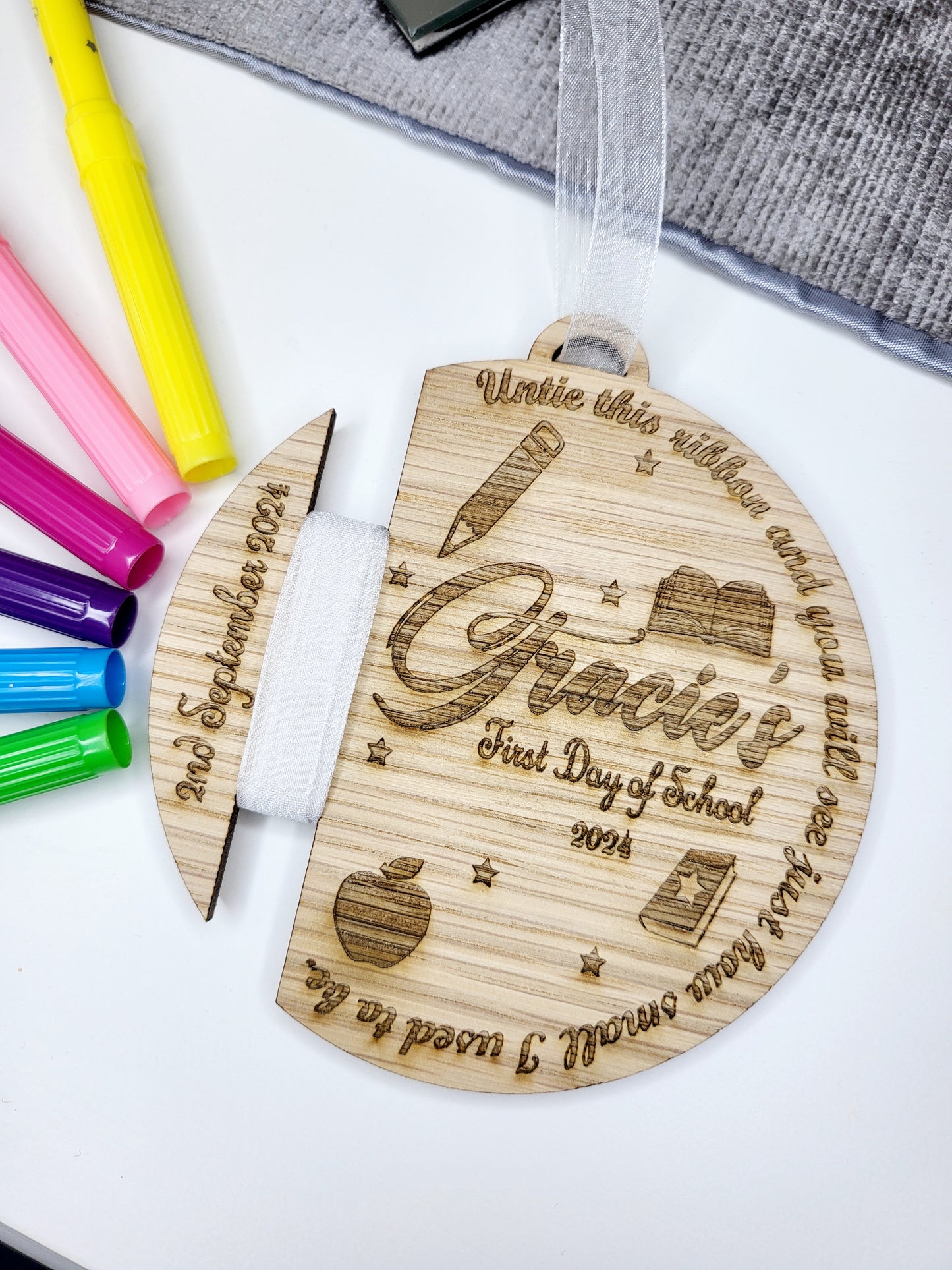 Personalised First Day of School Keepsake