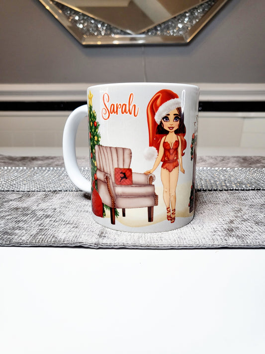 Personalised "Santa's Favourite Ho" Mug