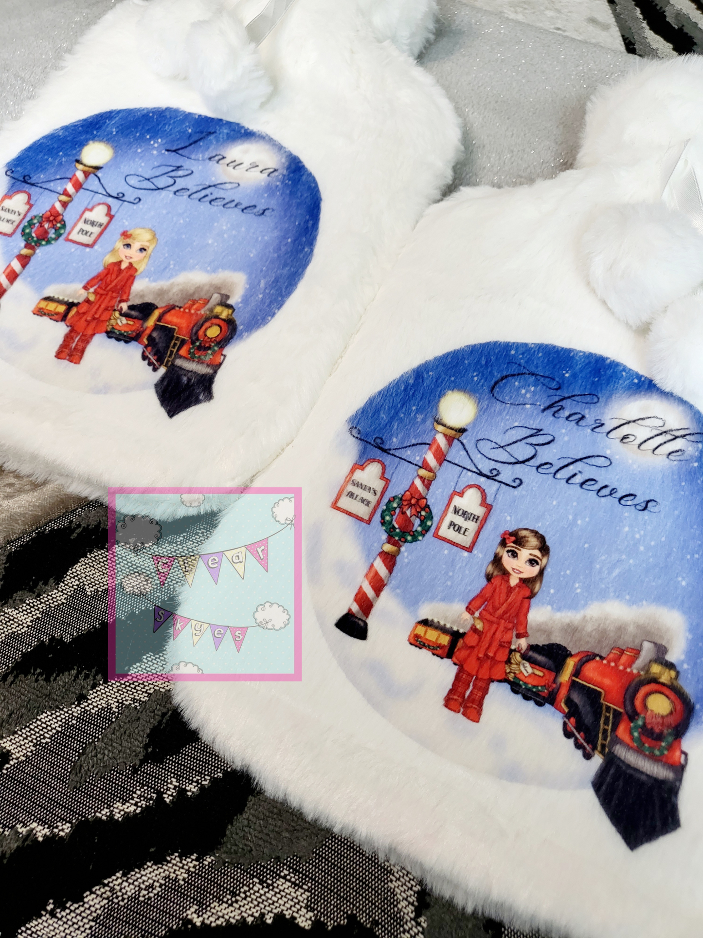 Personalised Christmas Hot Water Bottle & Cover - PRE ORDER