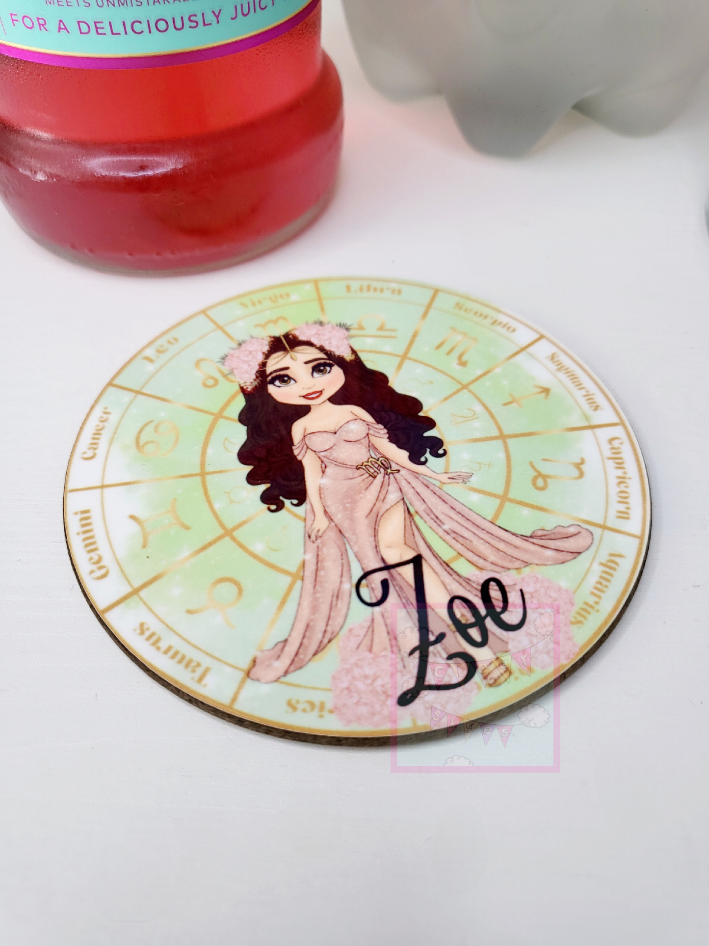 Personalised Zodiac Coaster