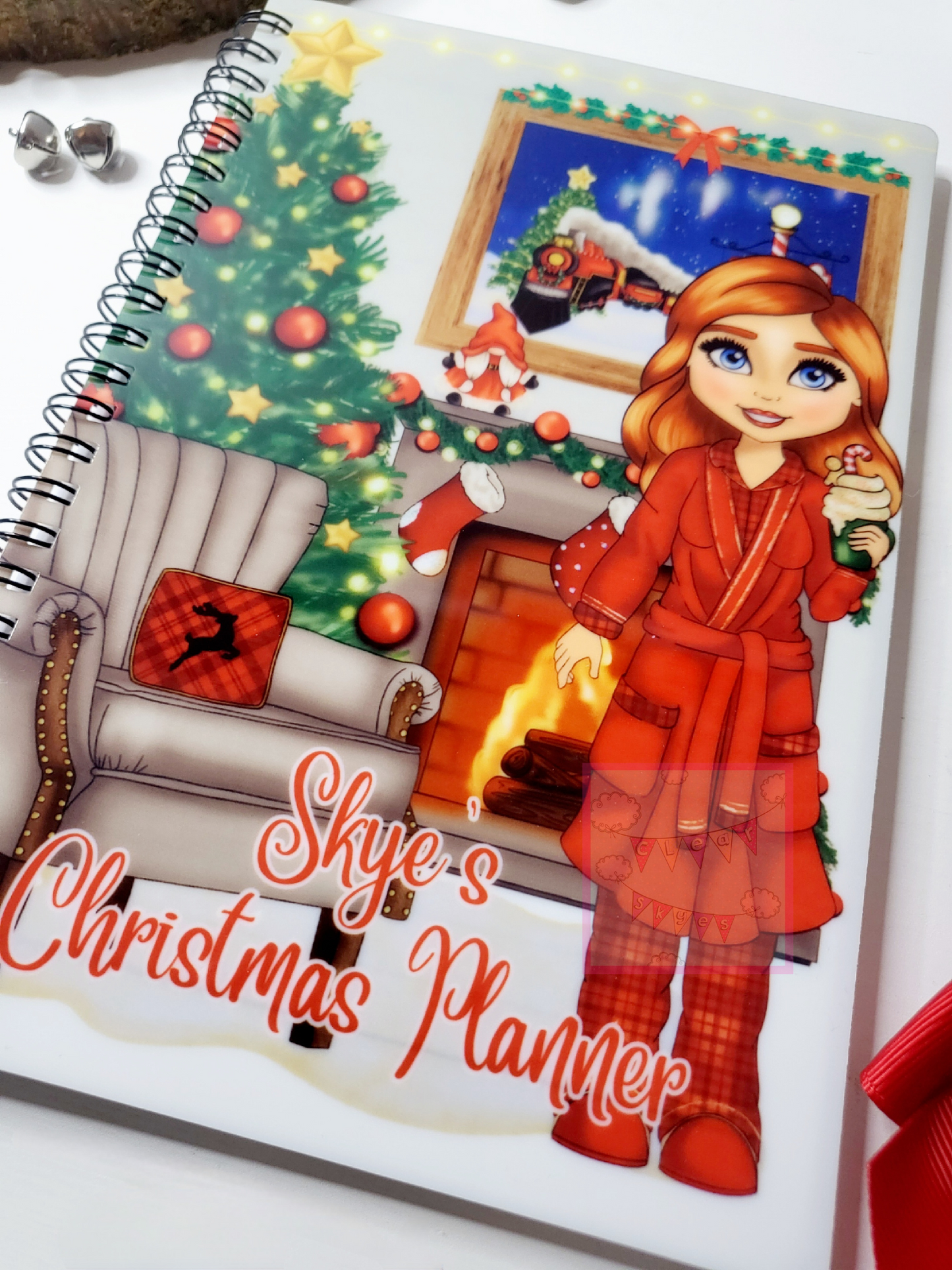 Personalised Christmas A5 Notebook