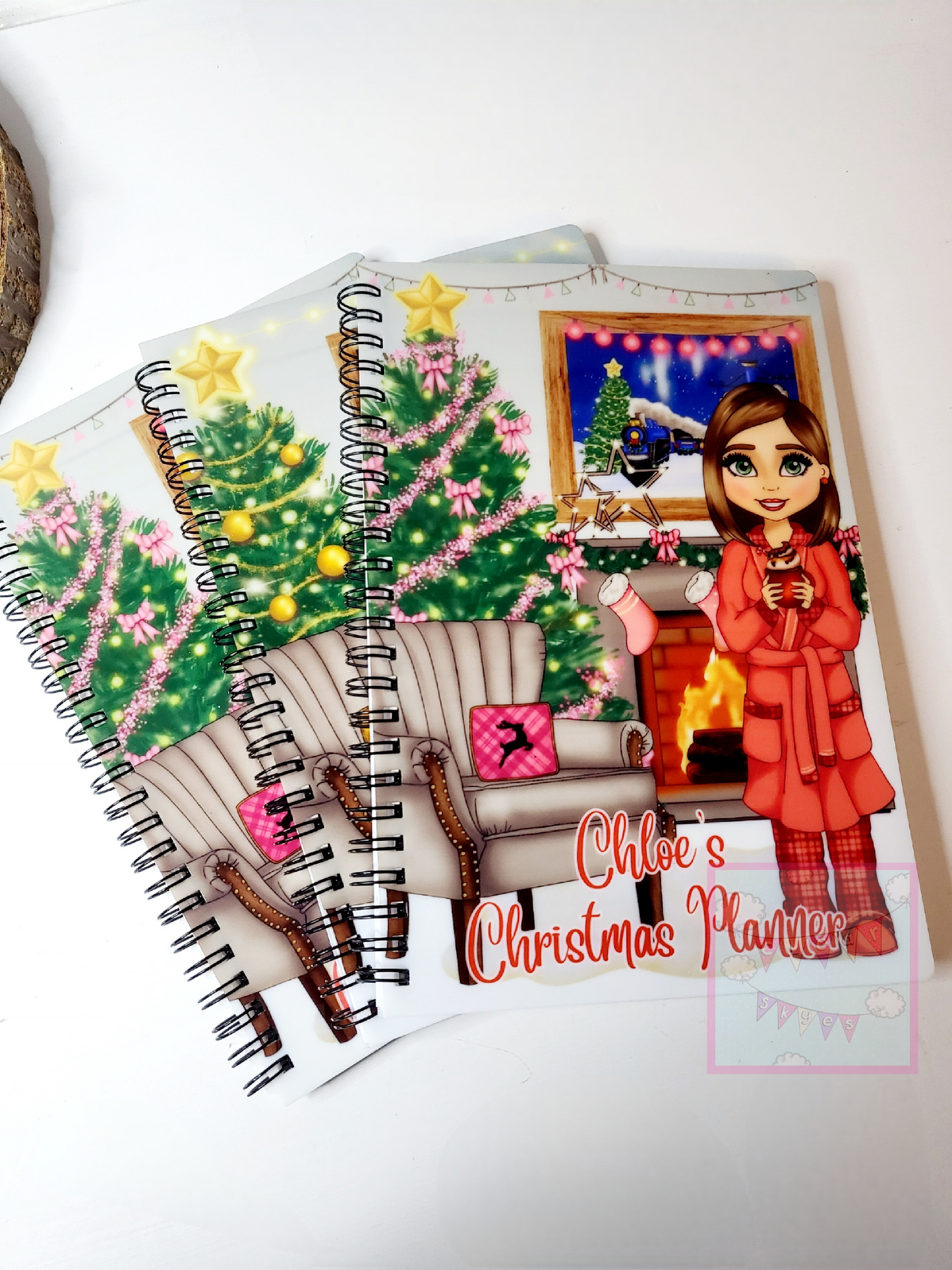 Personalised Christmas A5 Notebook