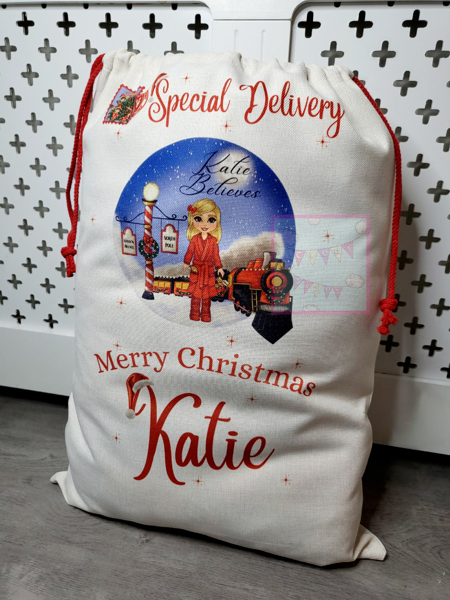 Personalised Christmas Santa Sack