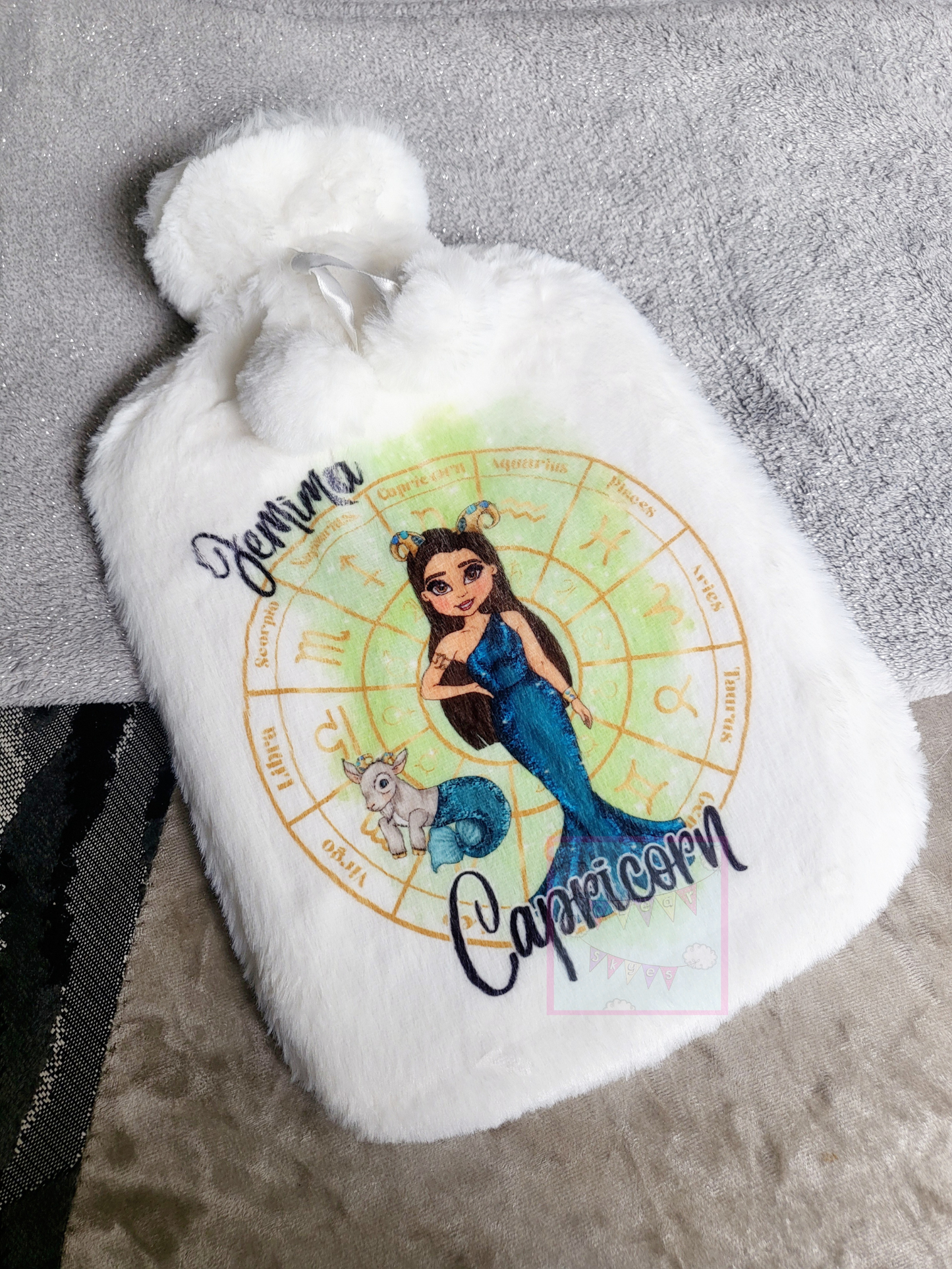 Personalised Zodiac Hot Water Bottle