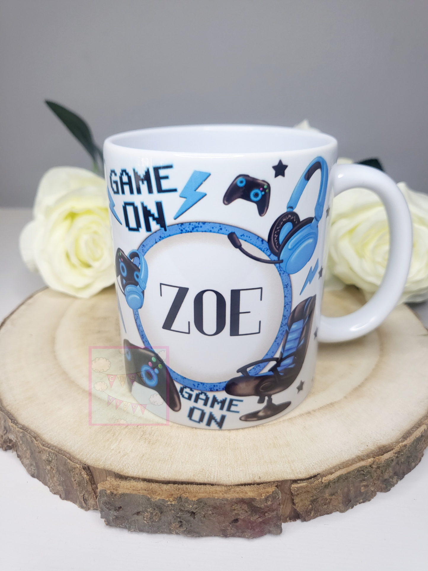 Personalised Gamer Mug - 5 Colour Options