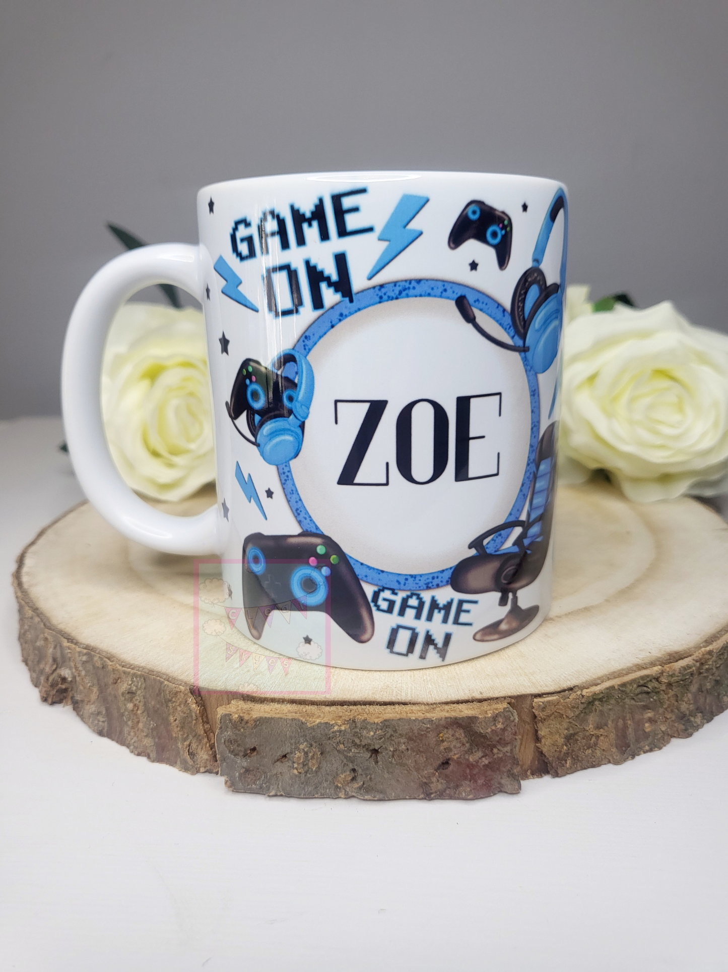 Personalised Gamer Mug - 5 Colour Options