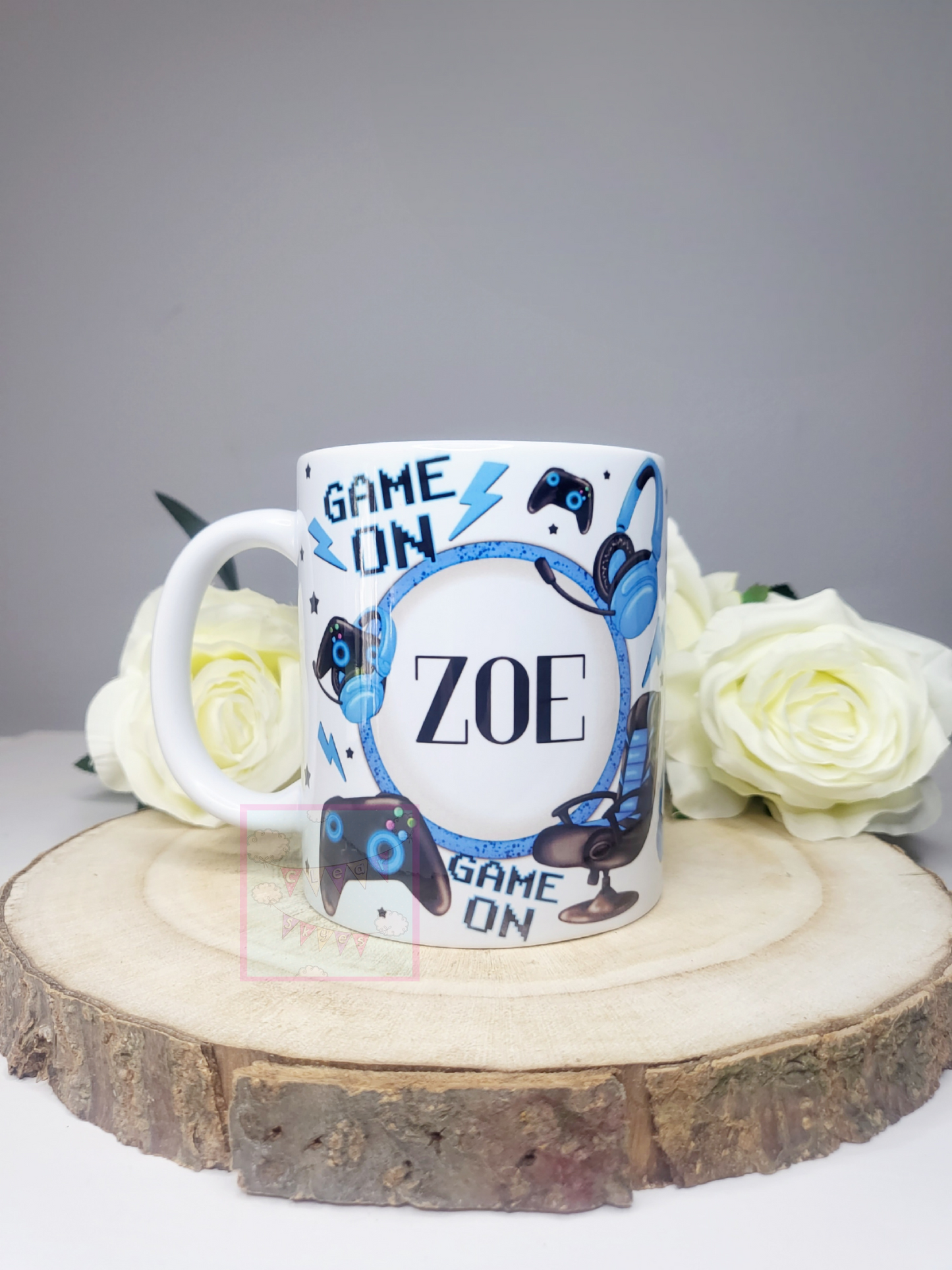 Personalised Gamer Mug - 5 Colour Options