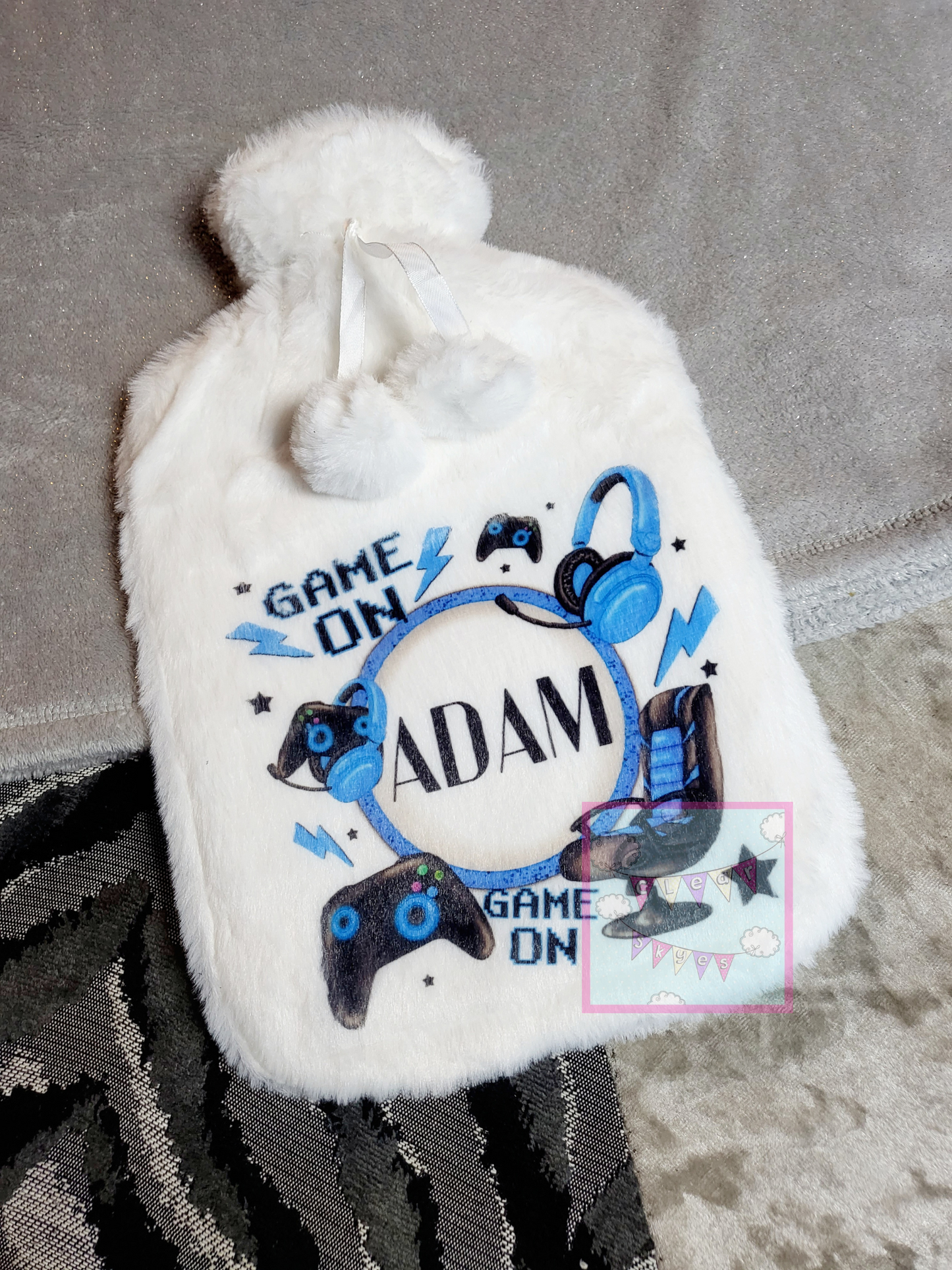 Personalised Gamer Hot Water Bottle