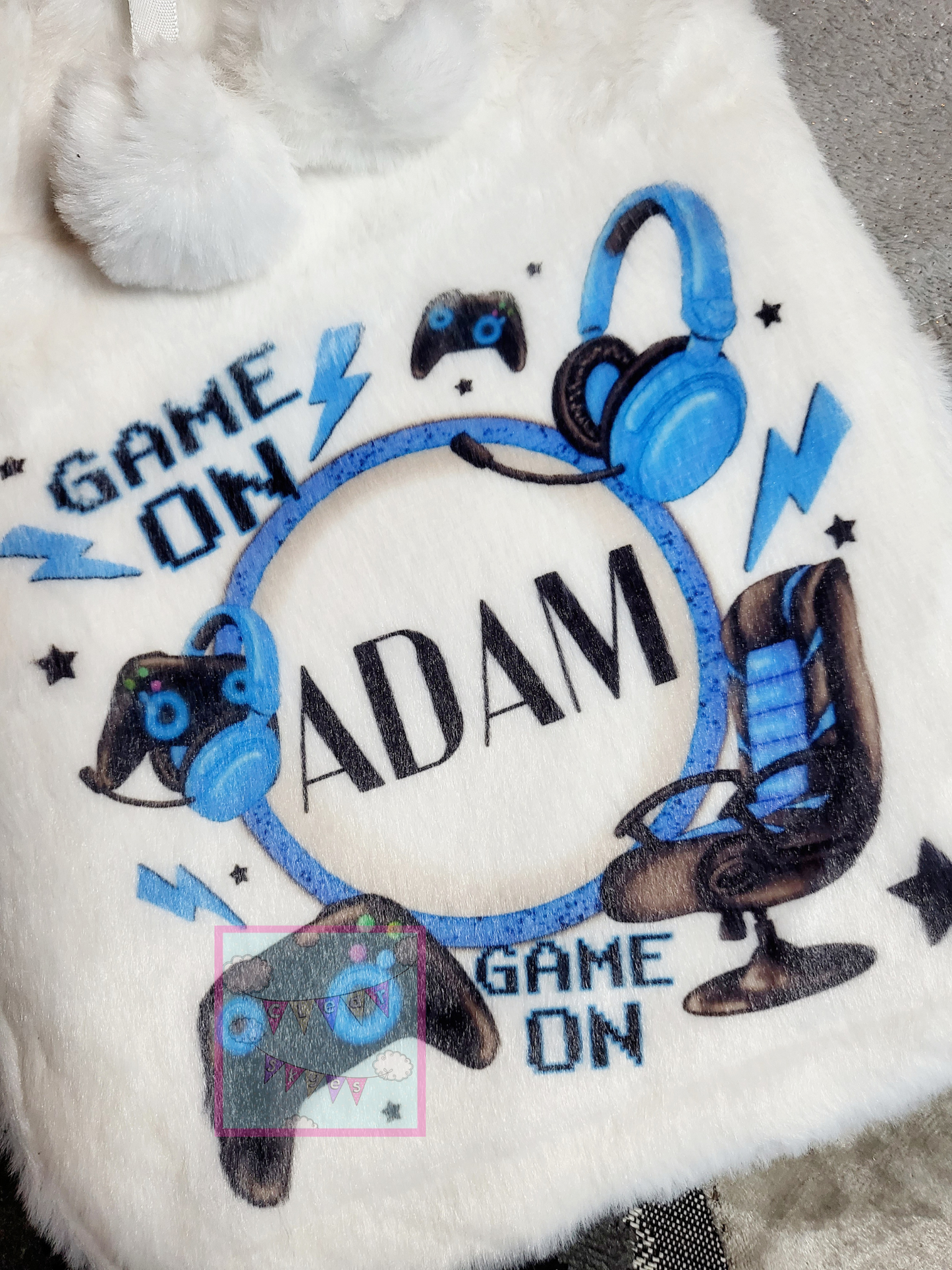 Personalised Gamer Hot Water Bottle