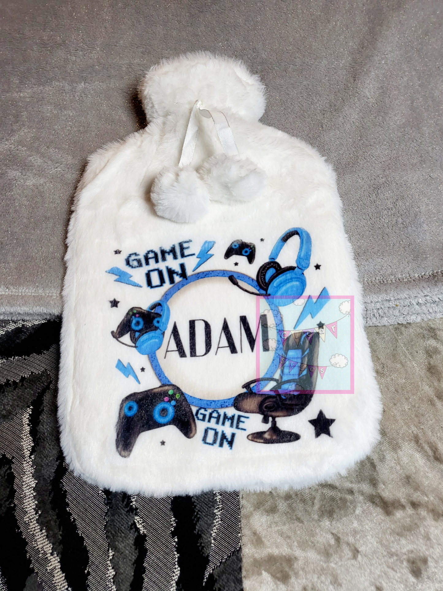 Personalised Gamer Hot Water Bottle