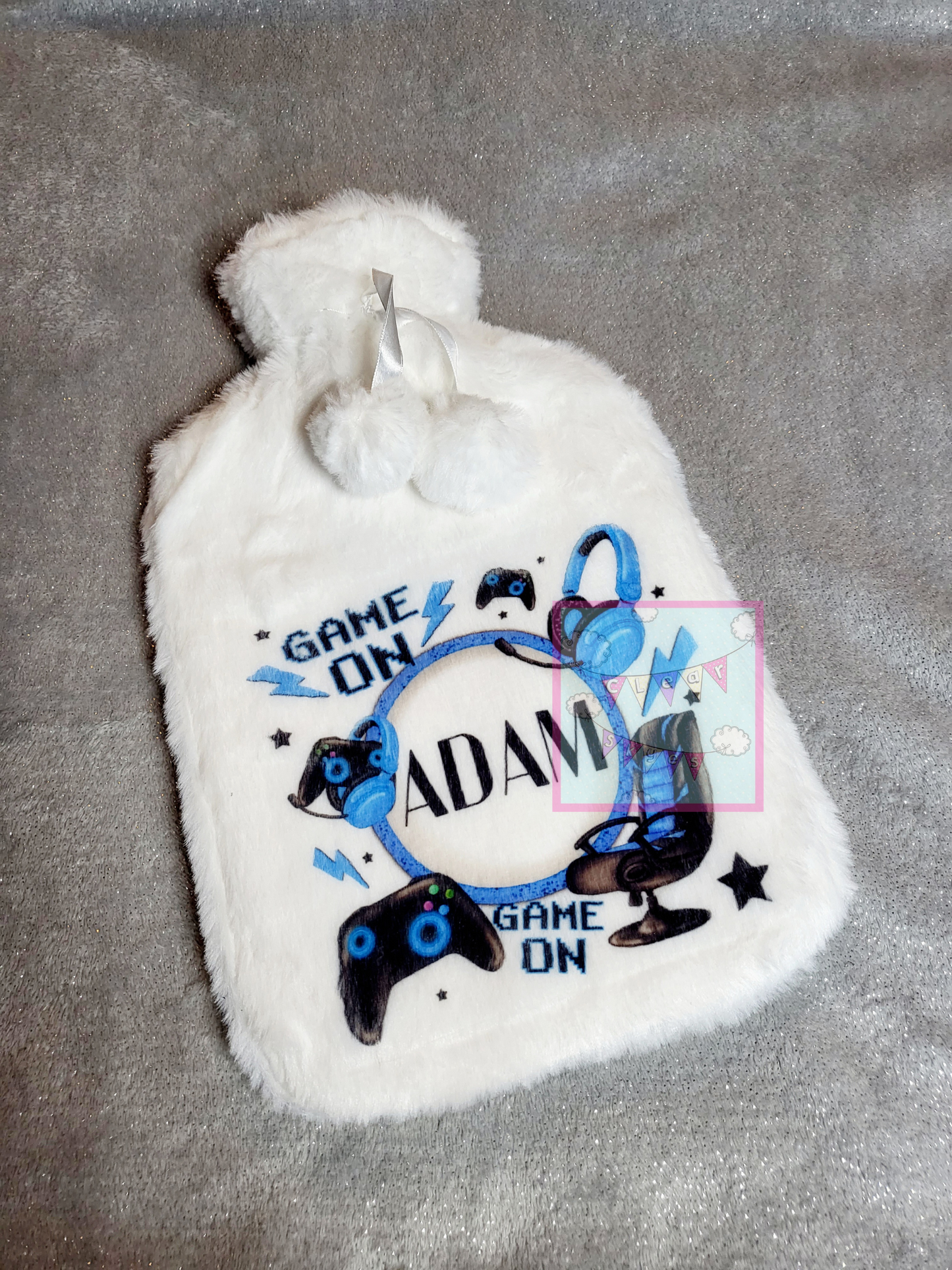 Personalised Gamer Hot Water Bottle