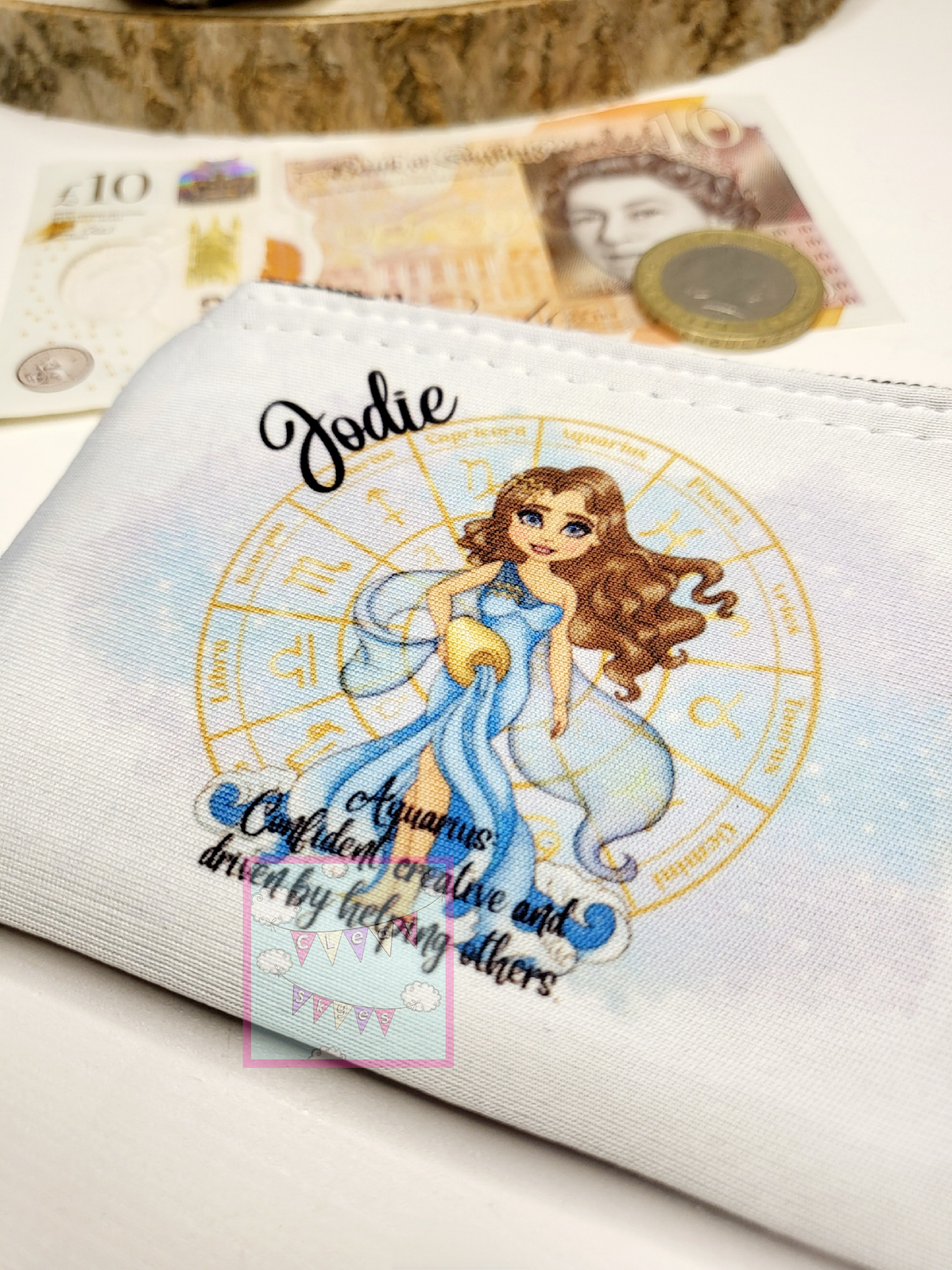 Personalised Zodiac Coin Purse