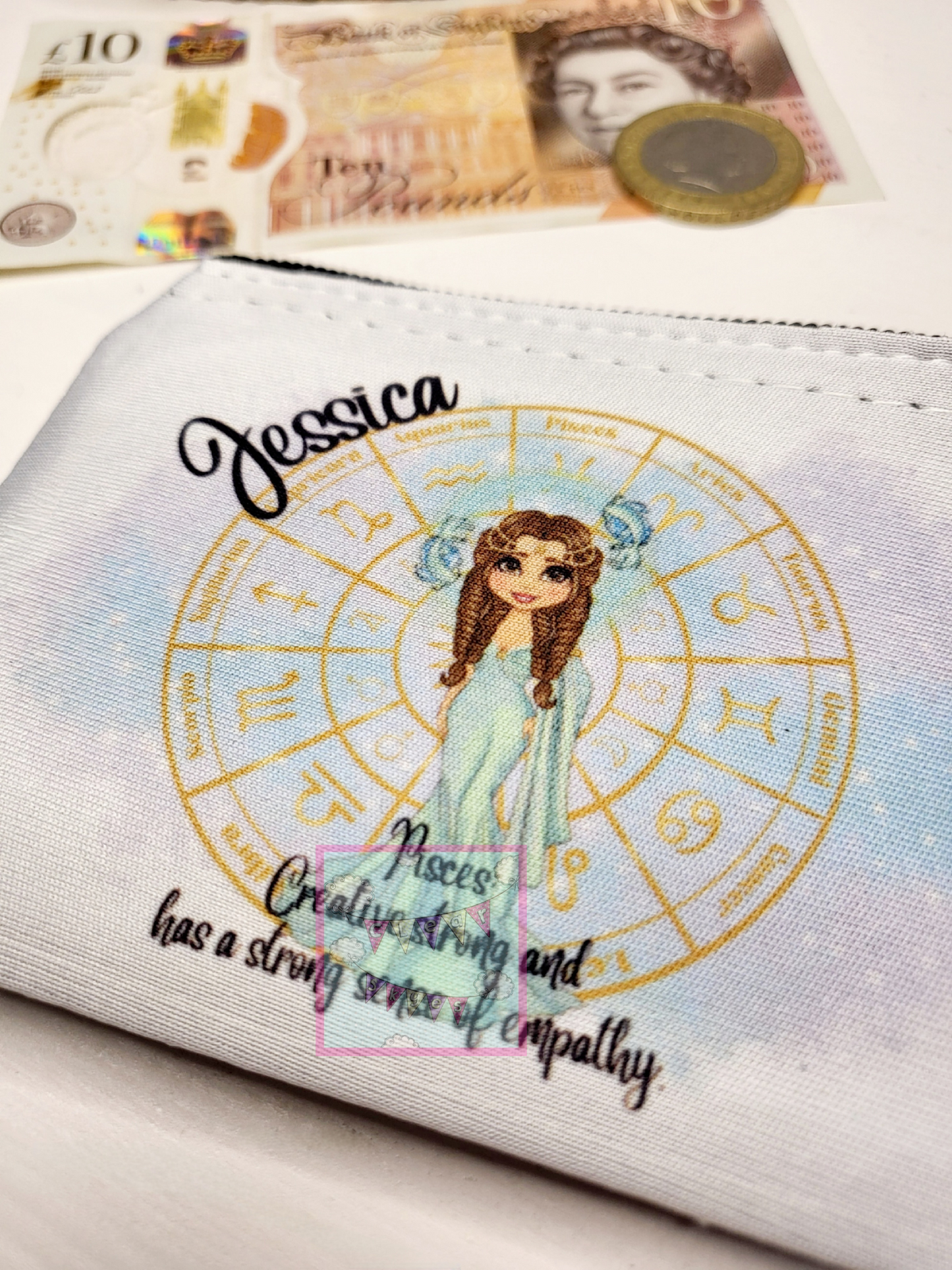 Personalised Zodiac Coin Purse