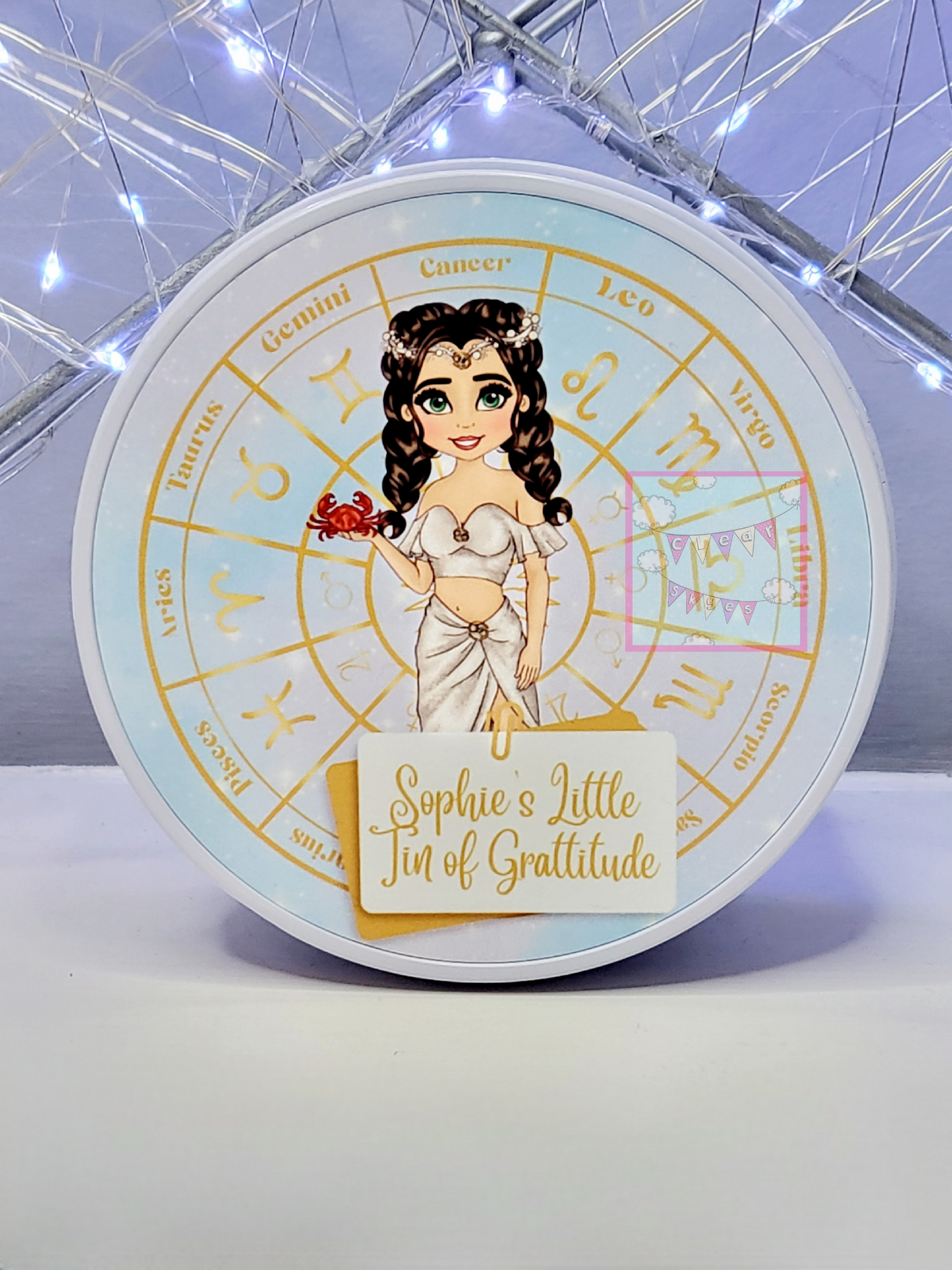 Personalised Zodiac 3 Piece Gratitude Set