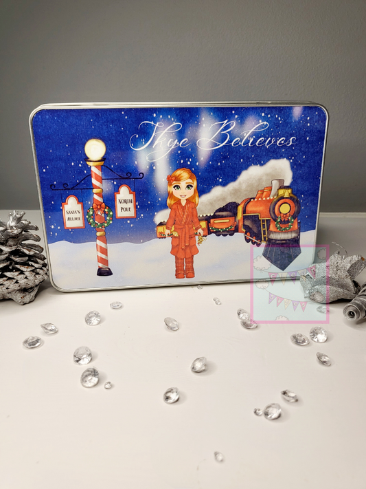 Personalised Christmas Tin