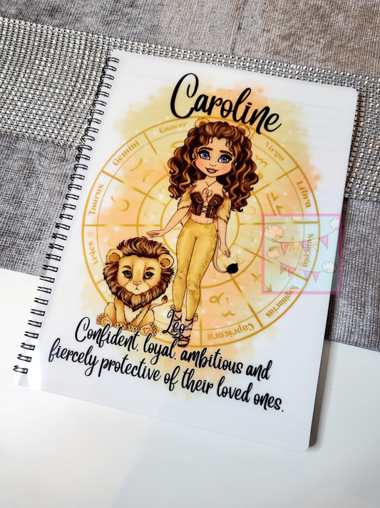 Personalised Zodiac Notebook