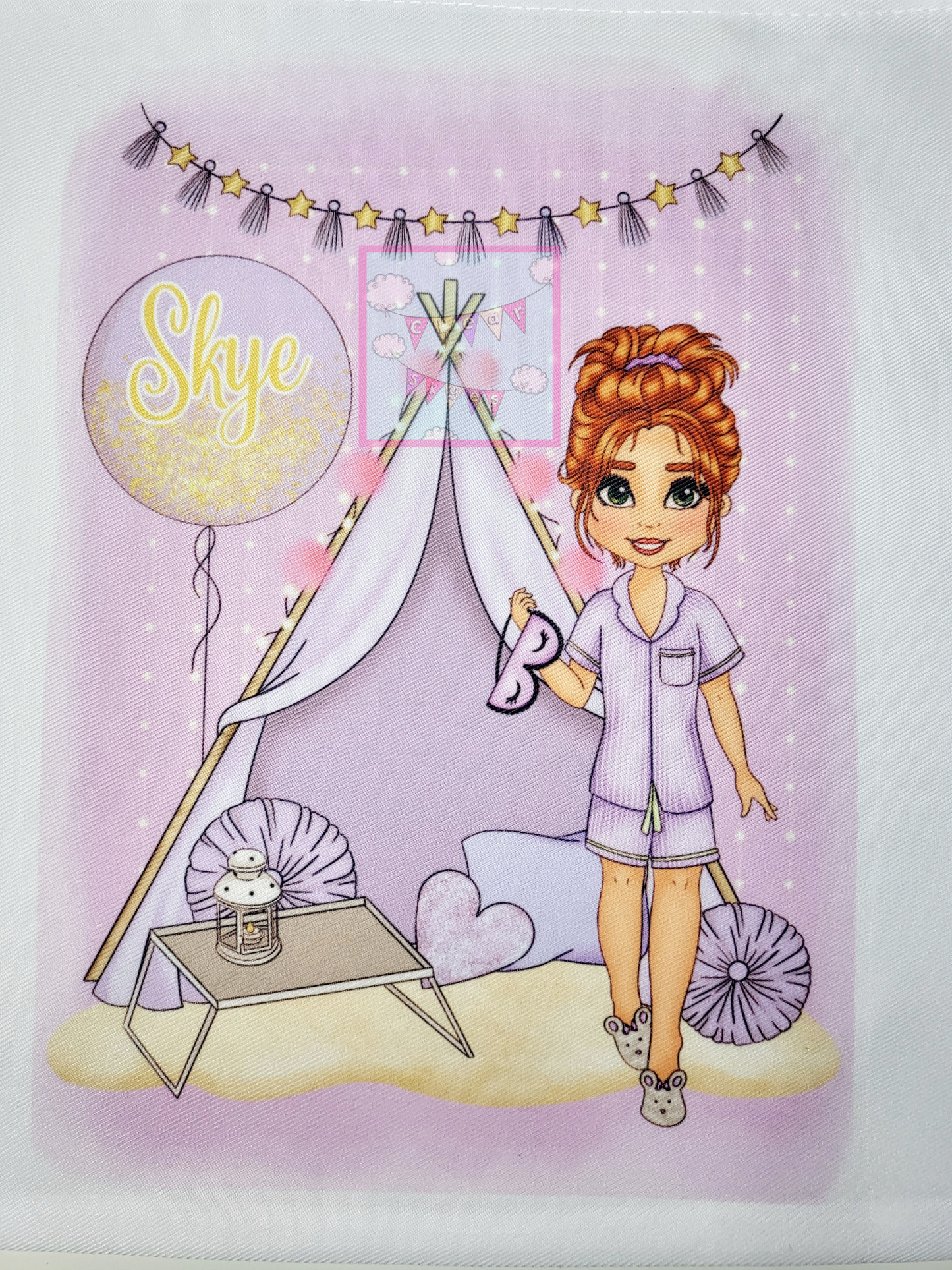 Personalised Girls Sleepover Pyjama Bag