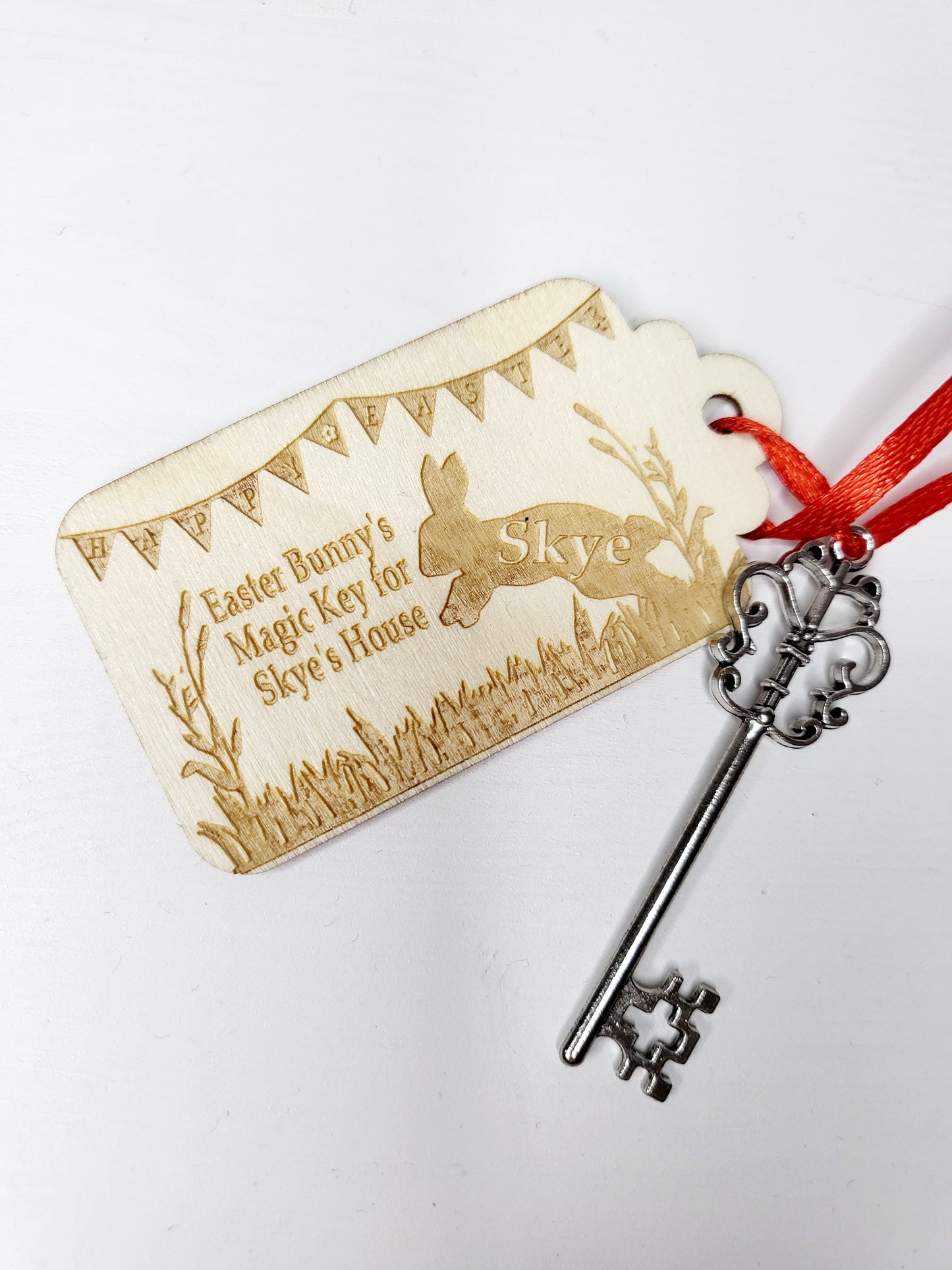 Personalised Easter Bunny Key