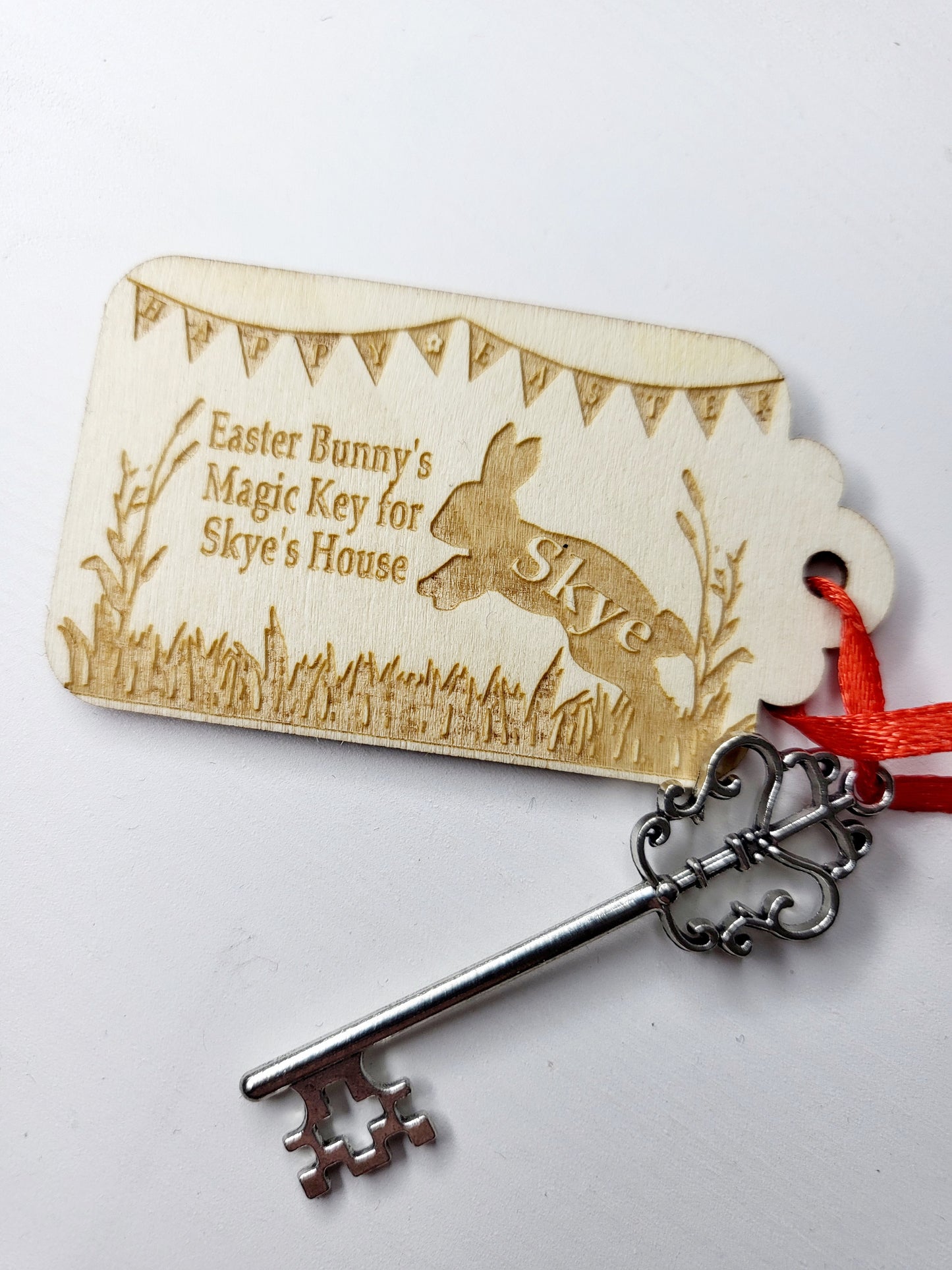 Personalised Easter Bunny Key