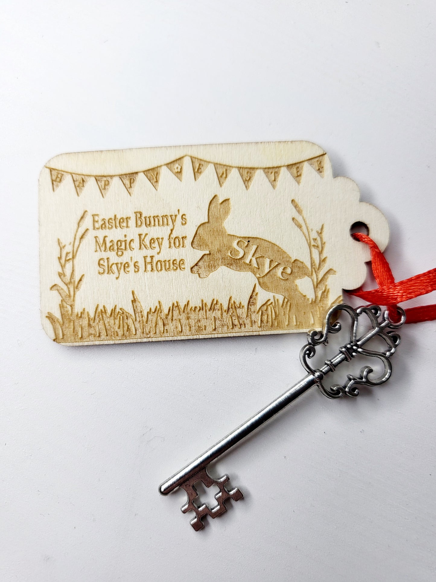 Personalised Easter Bunny Key