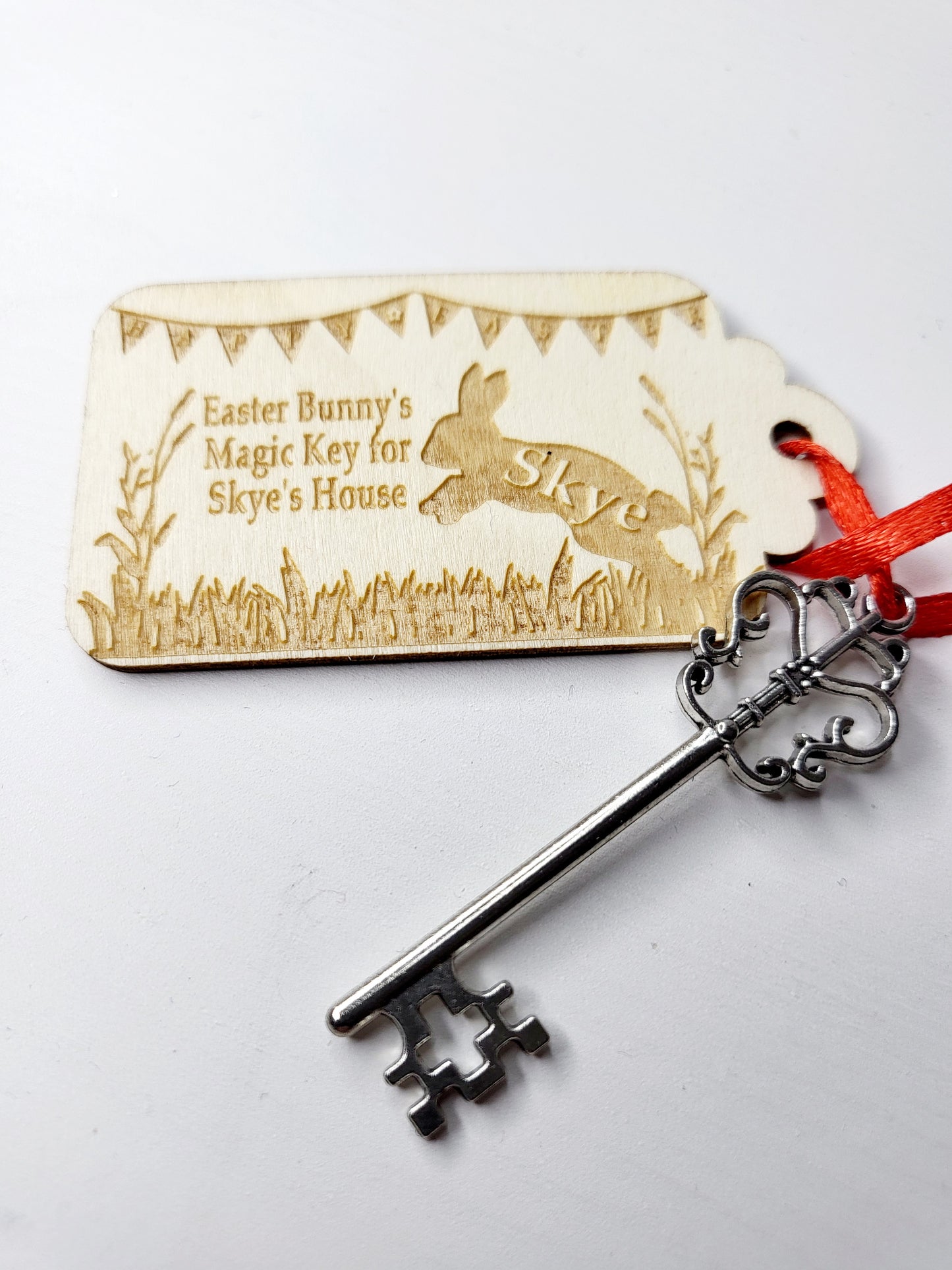 Personalised Easter Bunny Key