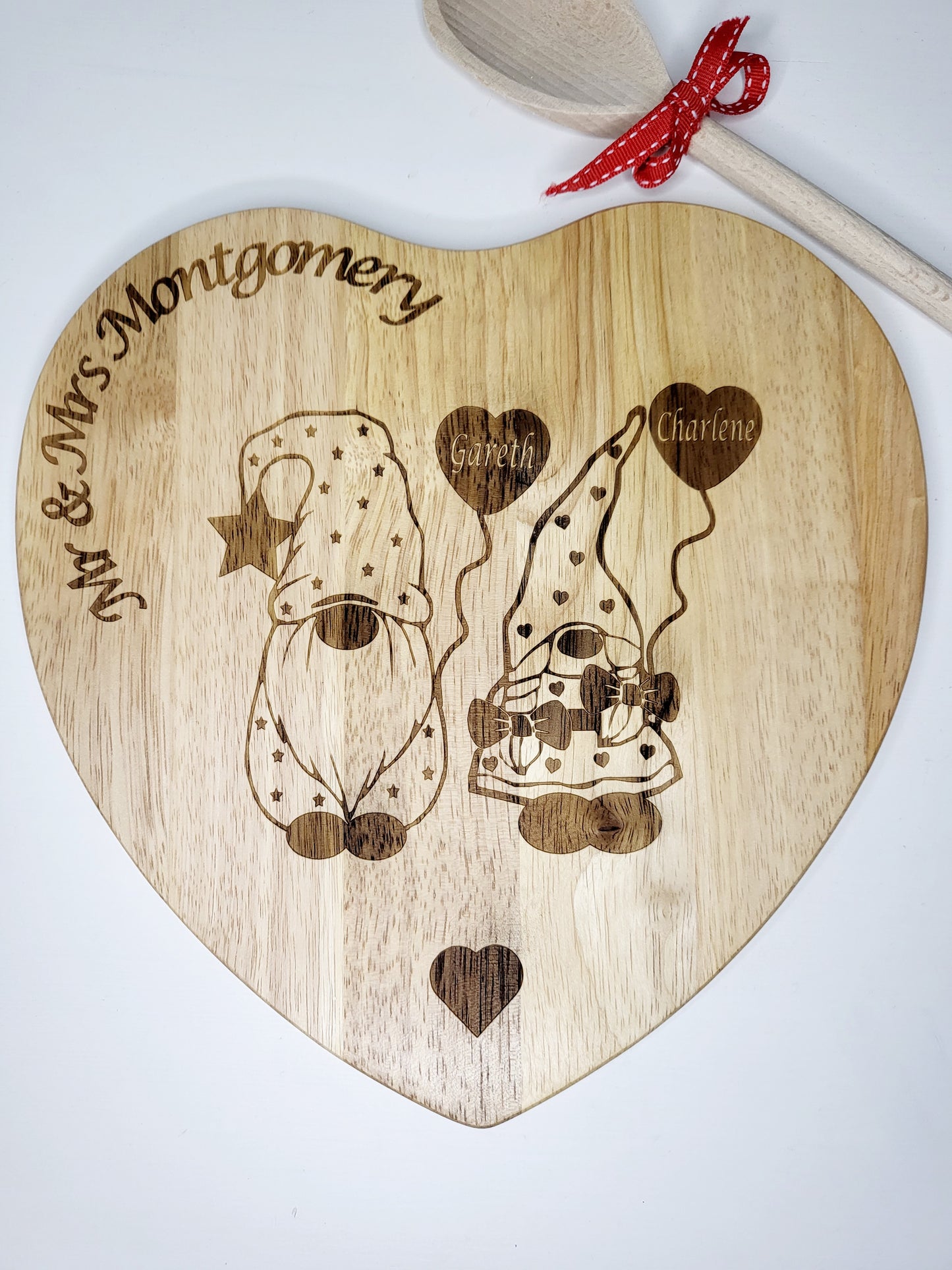 Personalised Gonk Lovers Chopping Board