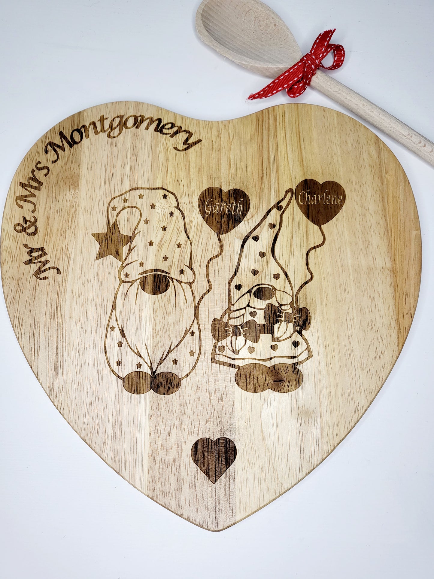 Personalised Gonk Lovers Chopping Board