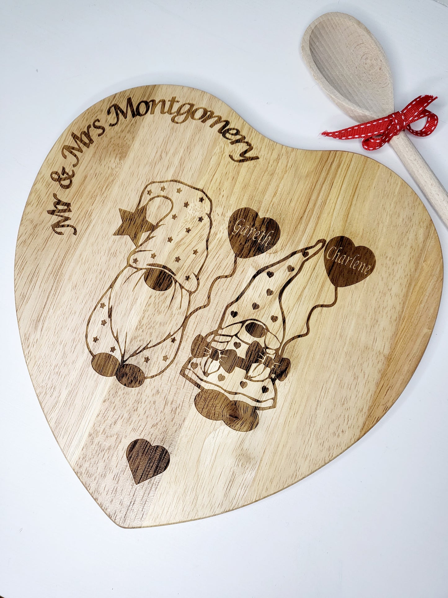 Personalised Gonk Lovers Chopping Board