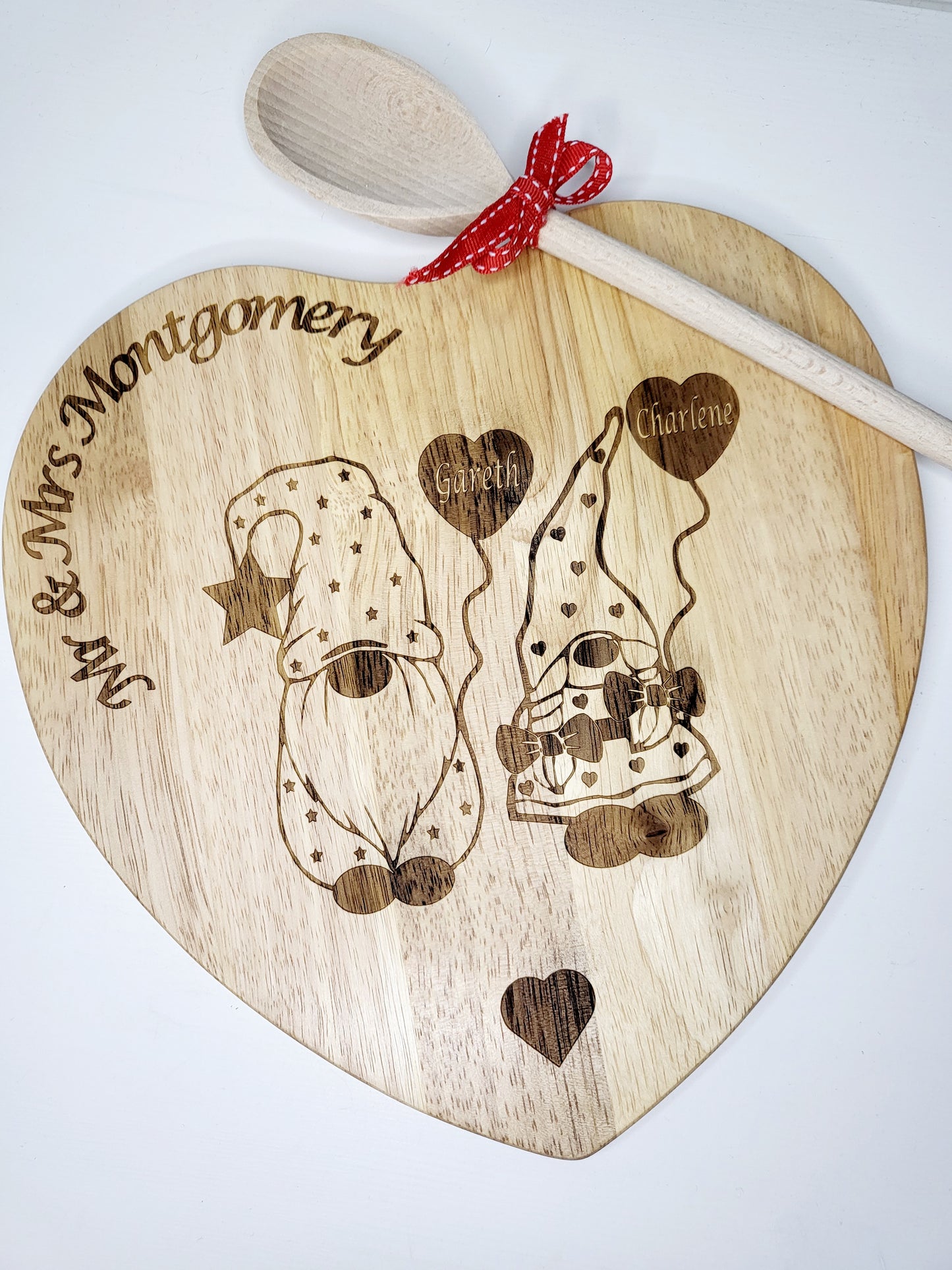 Personalised Gonk Lovers Chopping Board