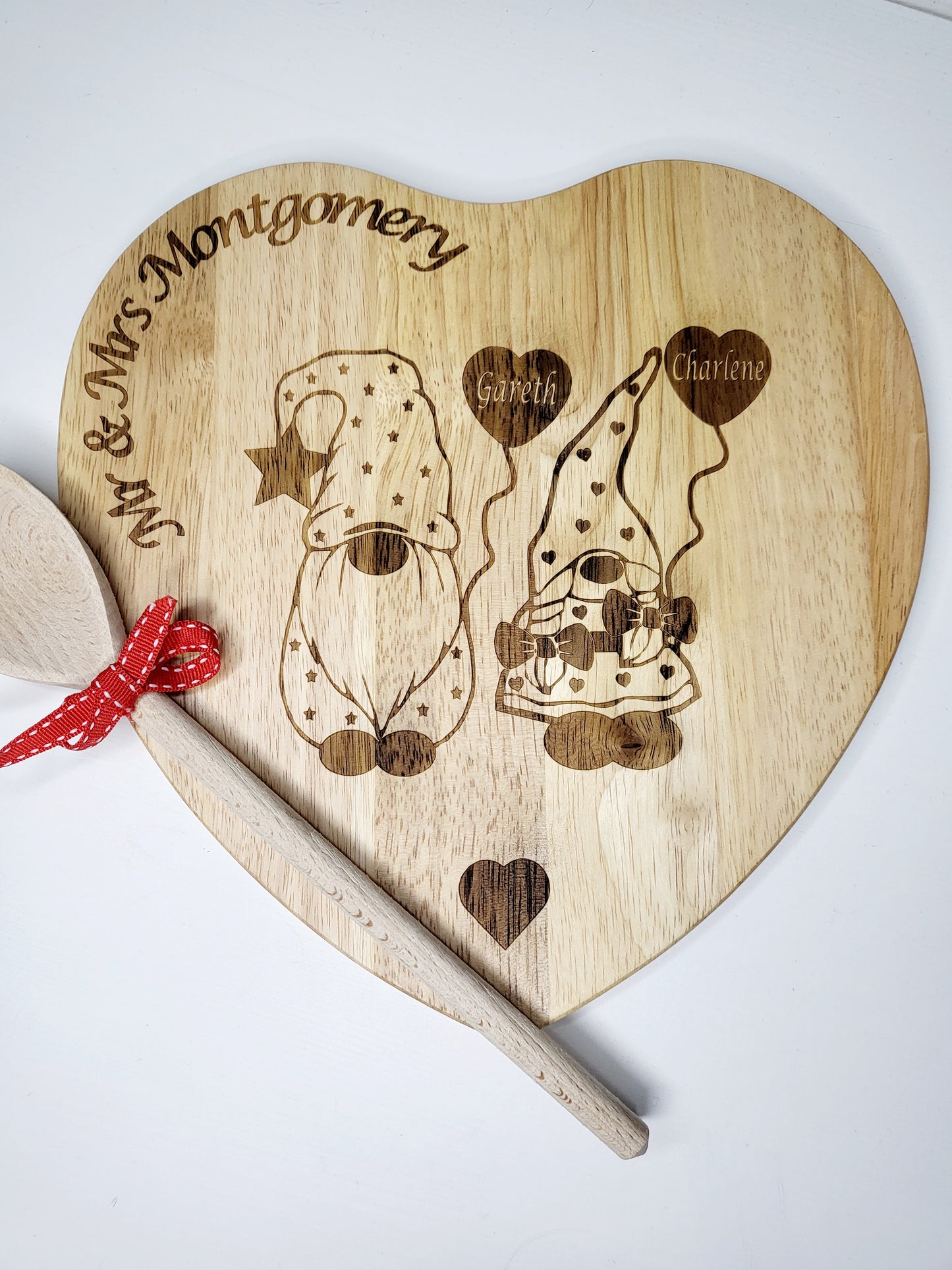 Personalised Gonk Lovers Chopping Board