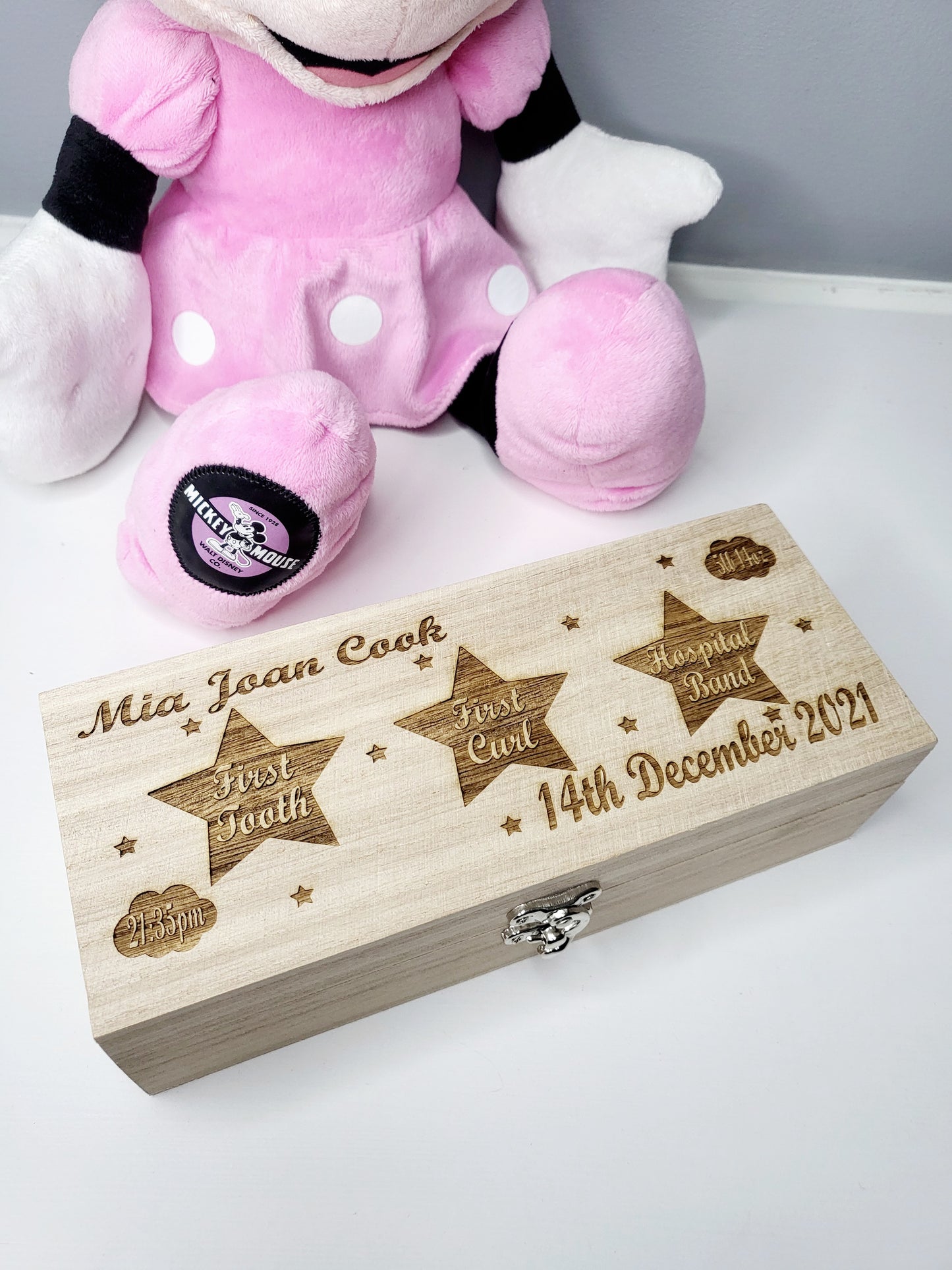 Personalised Baby's Firsts Keepsake Box