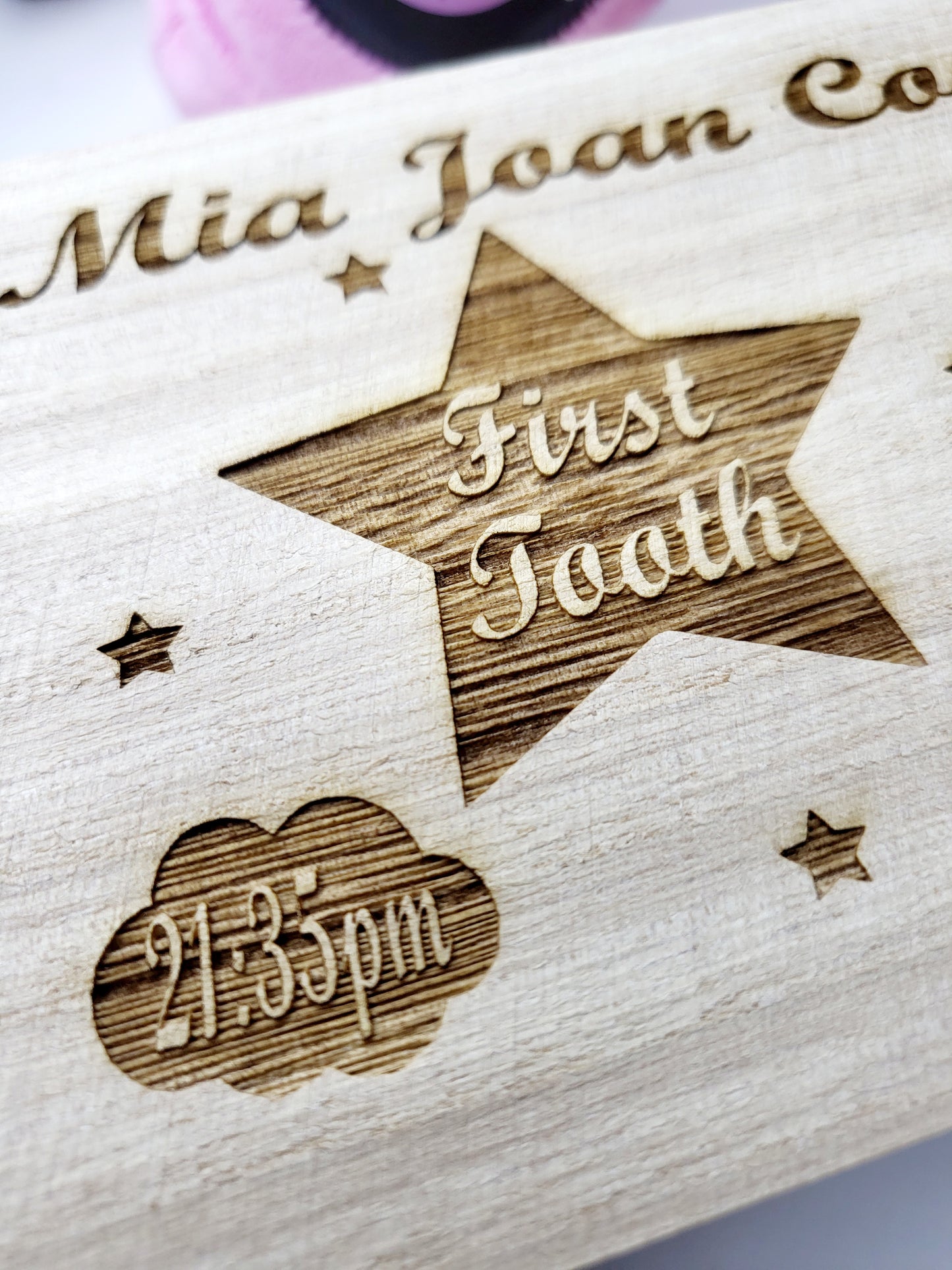 Personalised Baby's Firsts Keepsake Box