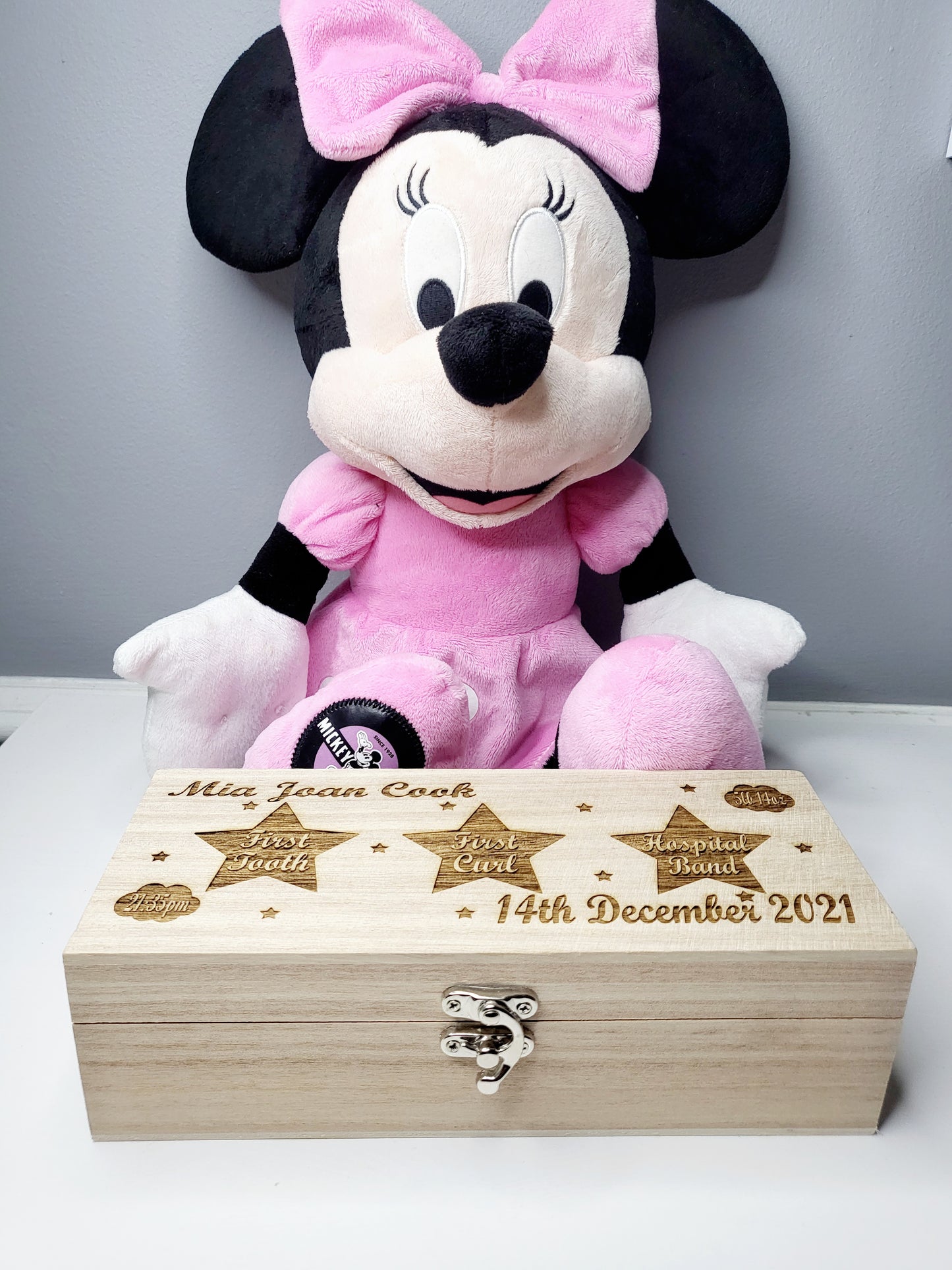 Personalised Baby's Firsts Keepsake Box