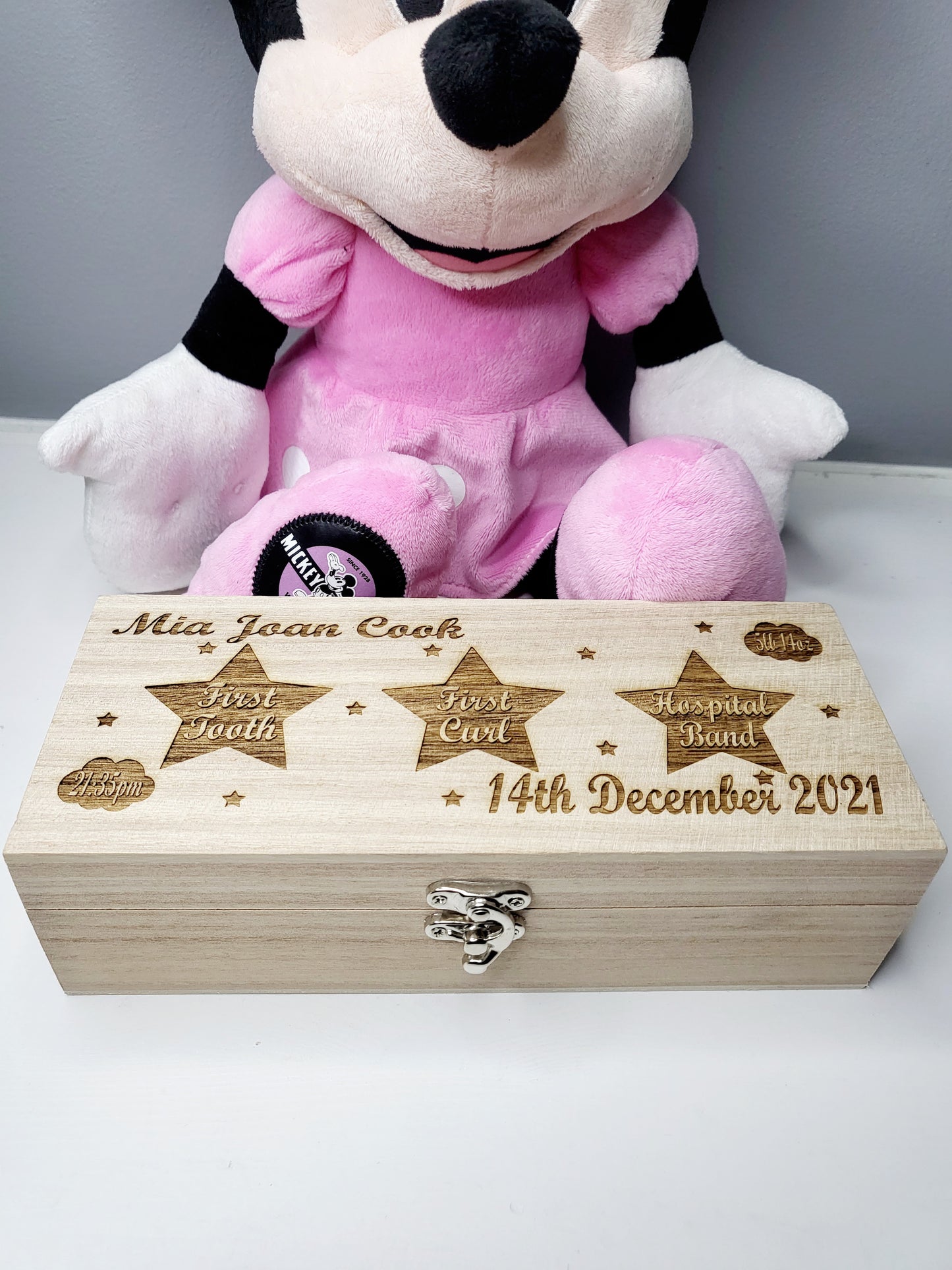 Personalised Baby's Firsts Keepsake Box