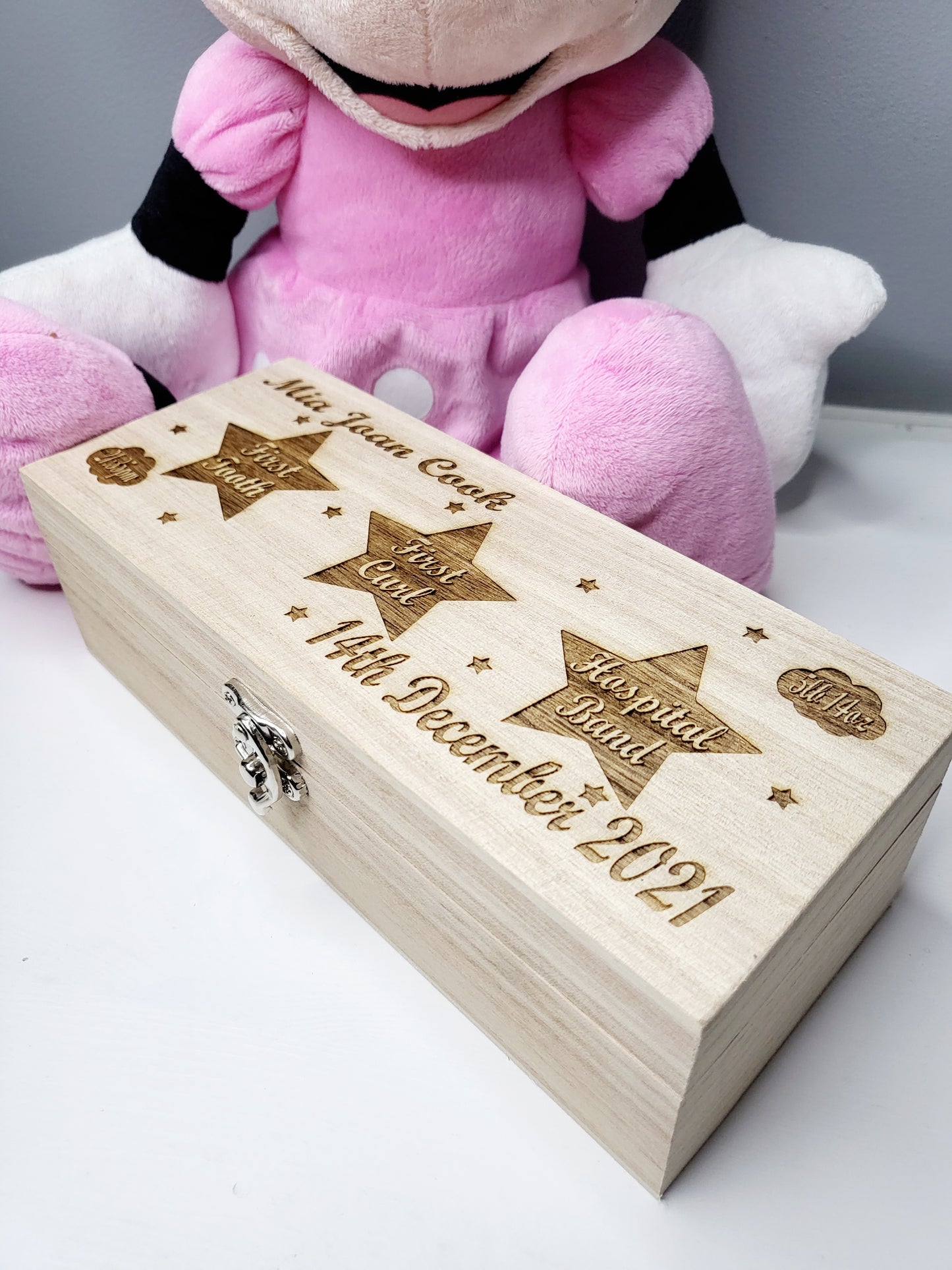 Personalised Baby's Firsts Keepsake Box