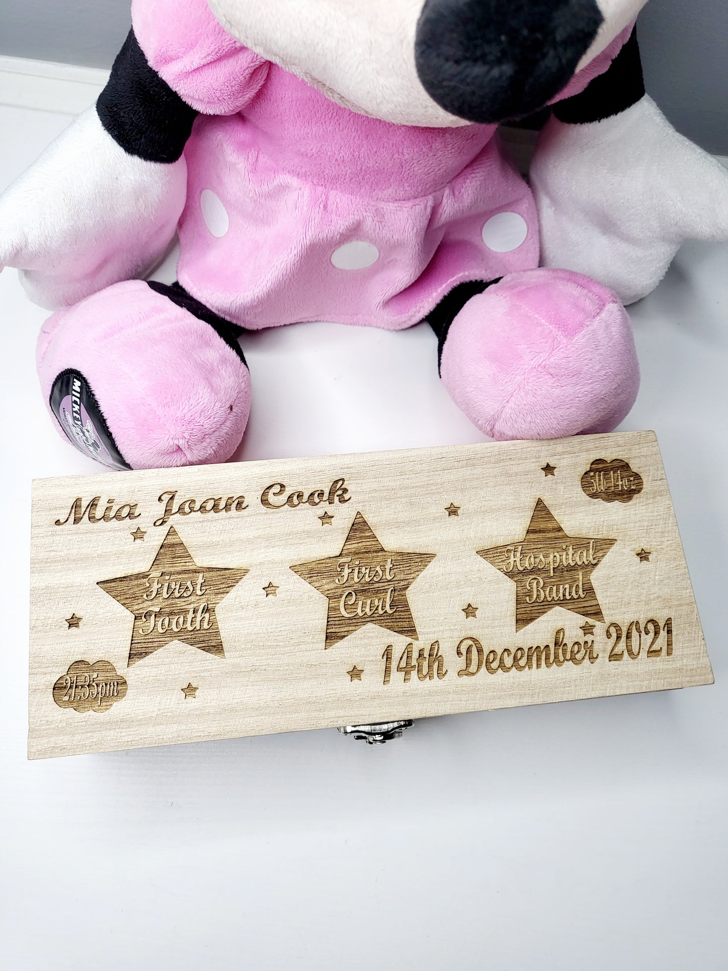 Personalised Baby's Firsts Keepsake Box