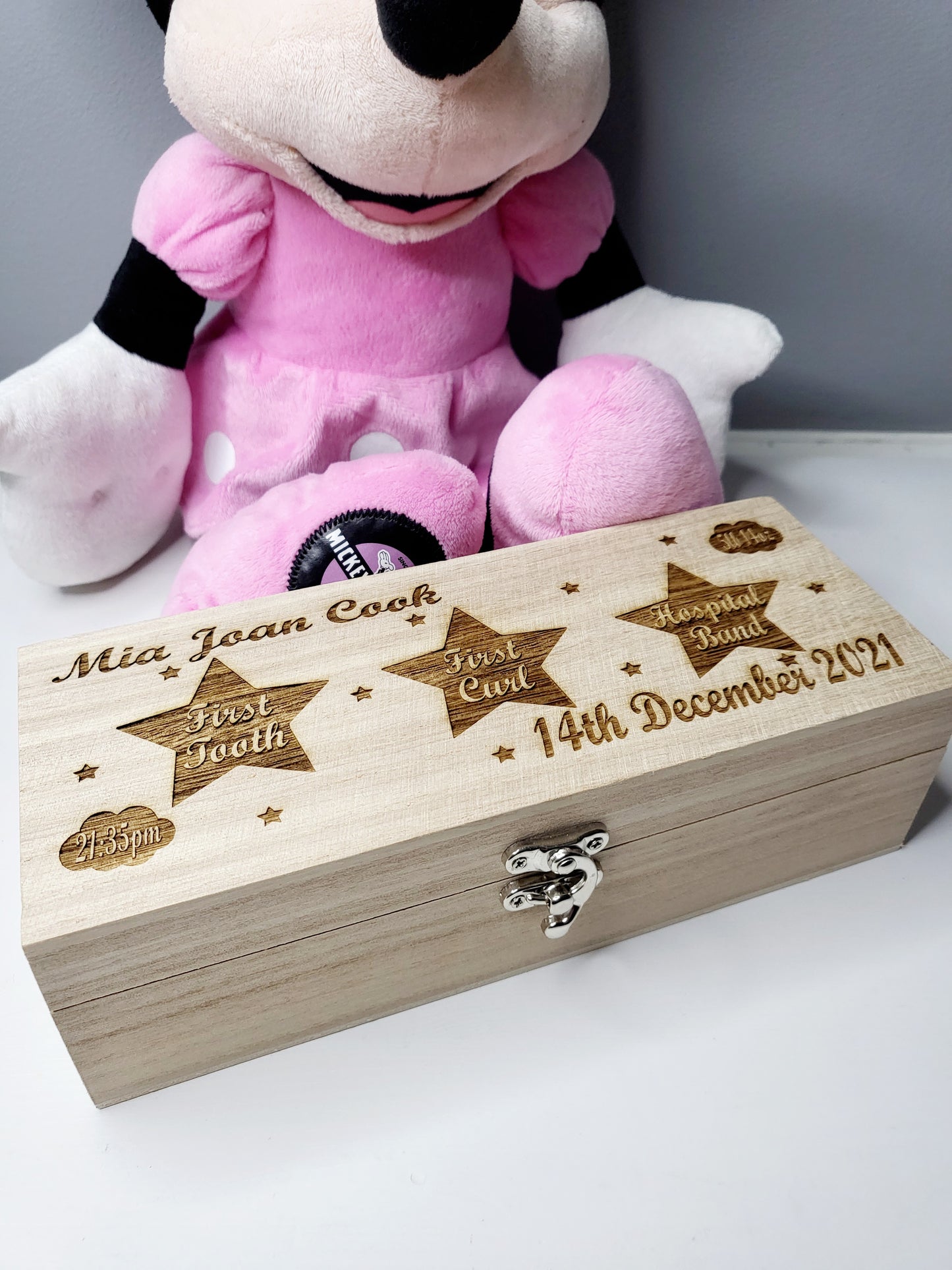 Personalised Baby's Firsts Keepsake Box