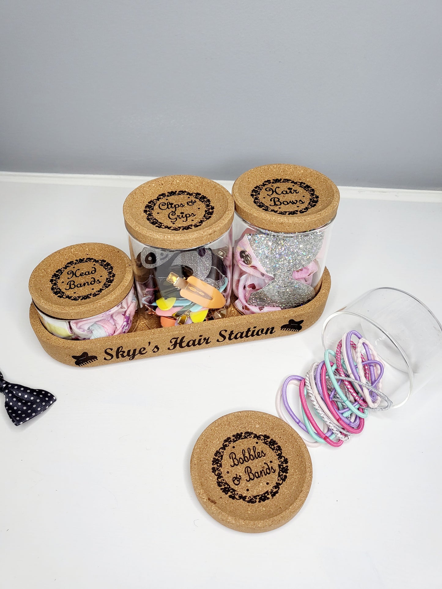 Personalised Hair Accessories Station