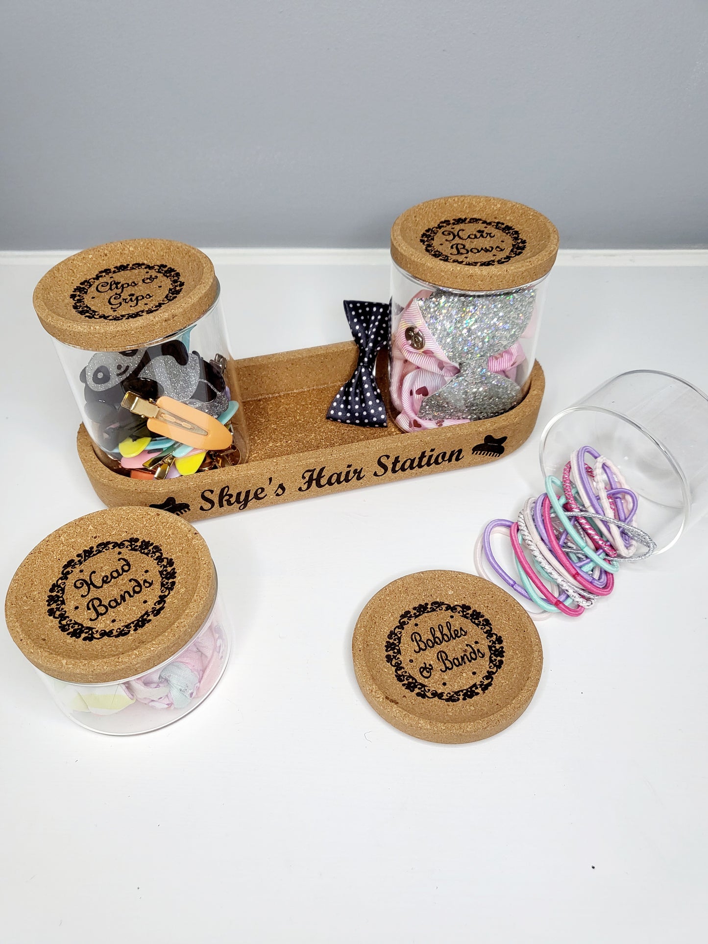 Personalised Hair Accessories Station